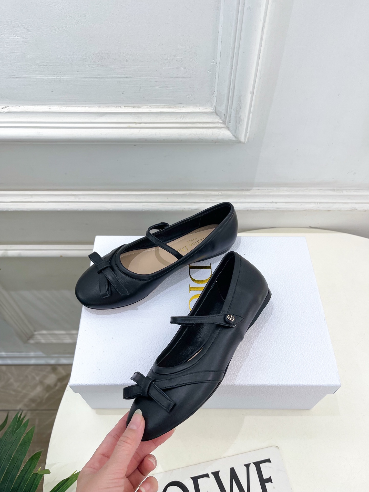 Dior |  迪奥  26𝐬𝐬 🧡💚2026春夏新品 顶级版本⚠️专柜主打新款 CD蝴蝶结玛丽珍芭蕾鞋