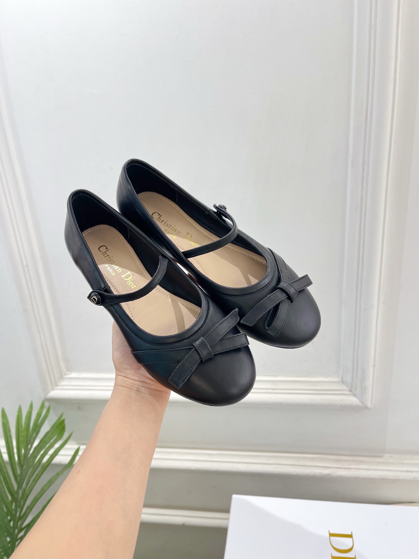 Dior |  迪奥  26𝐬𝐬 🧡💚2026春夏新品 顶级版本⚠️专柜主打新款 CD蝴蝶结玛丽珍芭蕾鞋