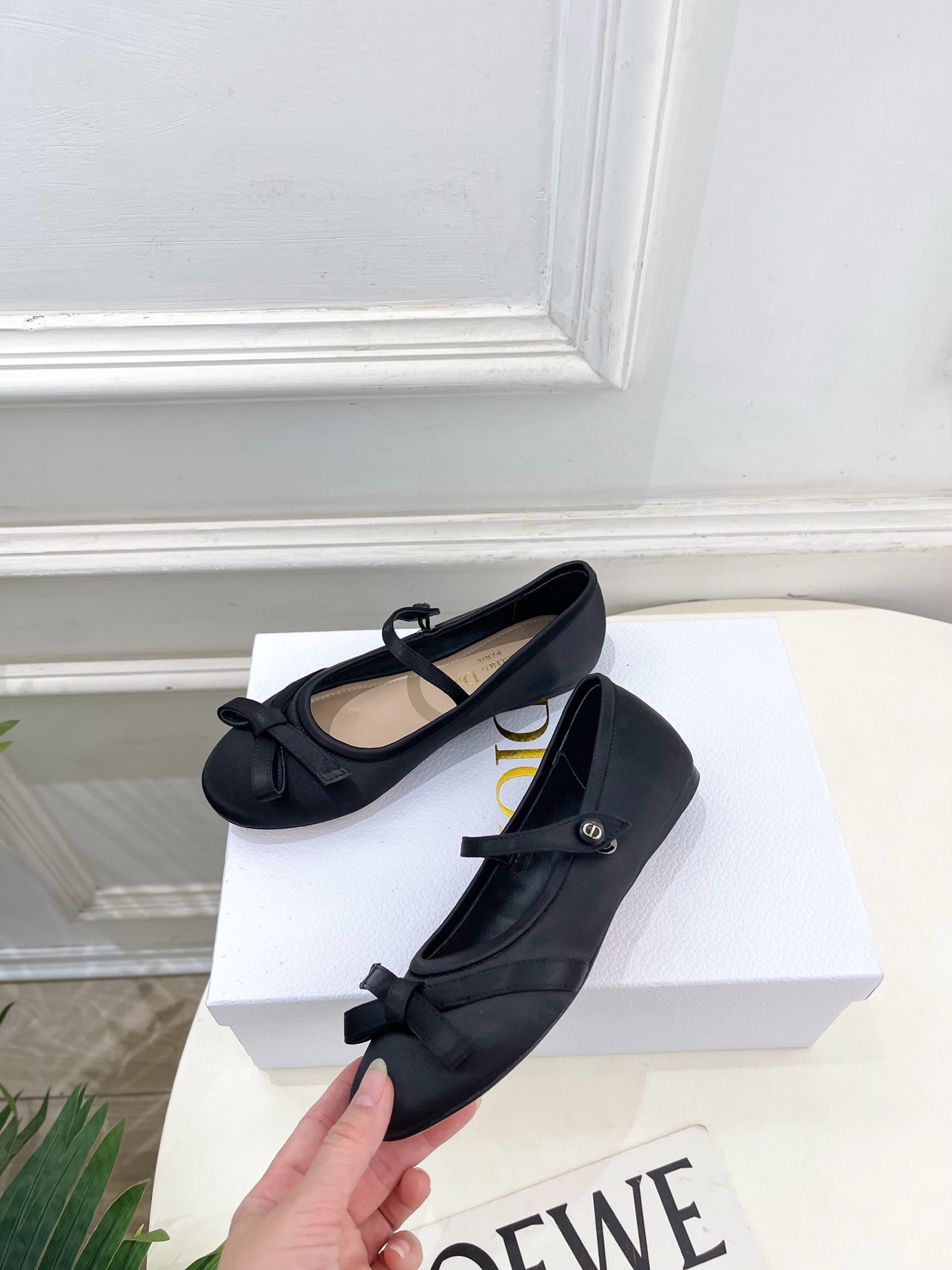 Dior |  迪奥  26𝐬𝐬 🧡💚2026春夏新品 顶级版本⚠️专柜主打新款 CD蝴蝶结玛丽珍芭蕾鞋