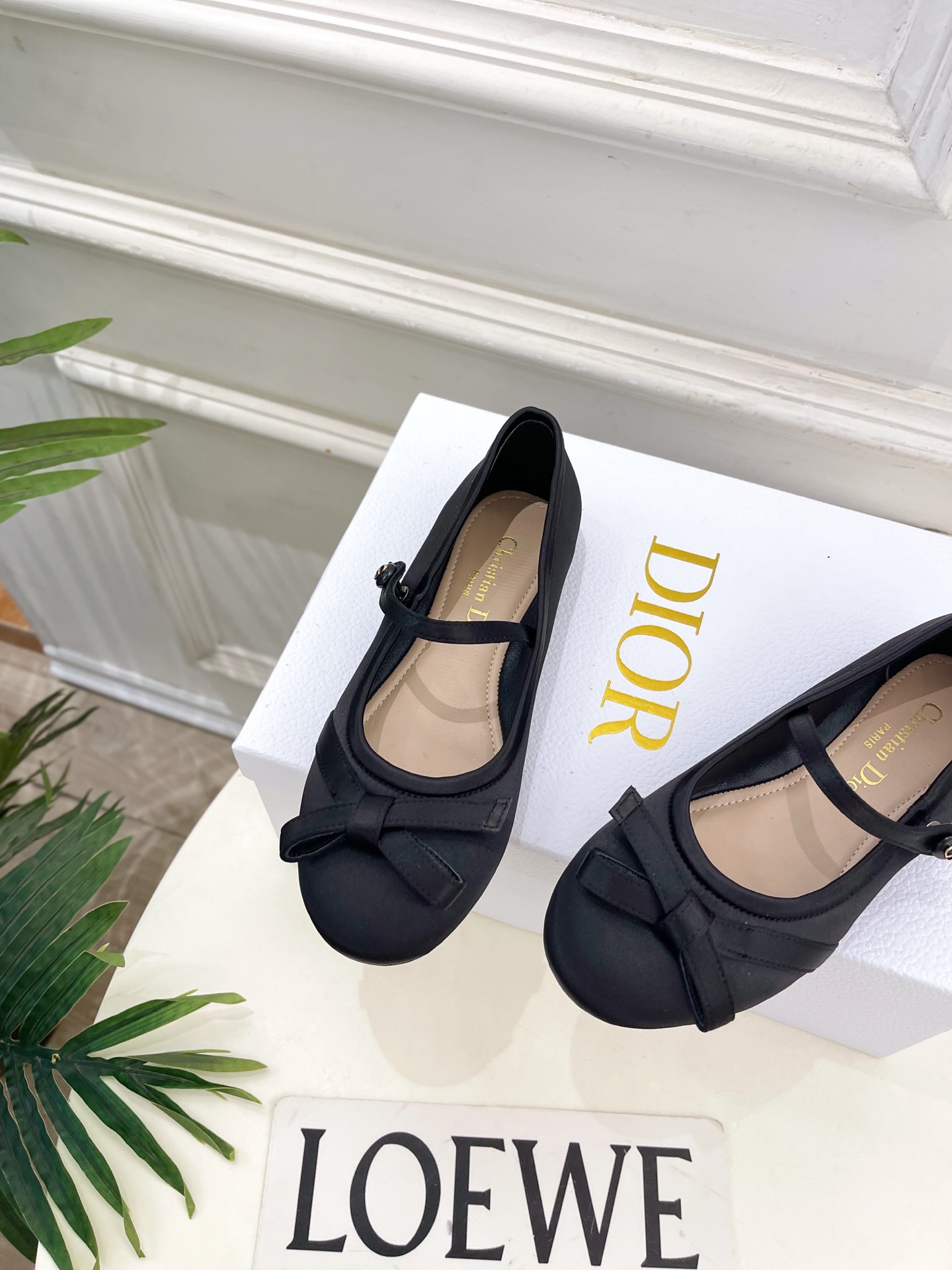 Dior |  迪奥  26𝐬𝐬 🧡💚2026春夏新品 顶级版本⚠️专柜主打新款 CD蝴蝶结玛丽珍芭蕾鞋