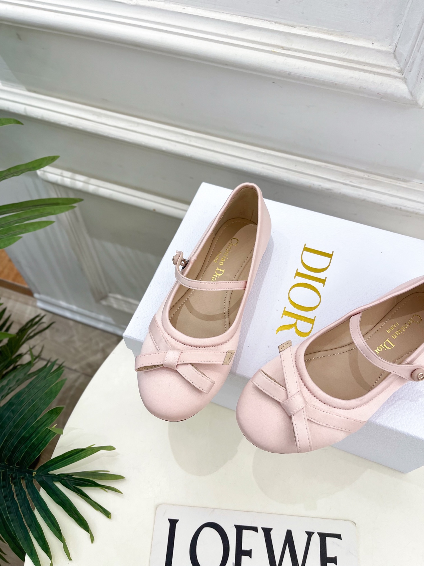 Dior |  迪奥  26𝐬𝐬 🧡💚2026春夏新品 顶级版本⚠️专柜主打新款 CD蝴蝶结玛丽珍芭蕾鞋