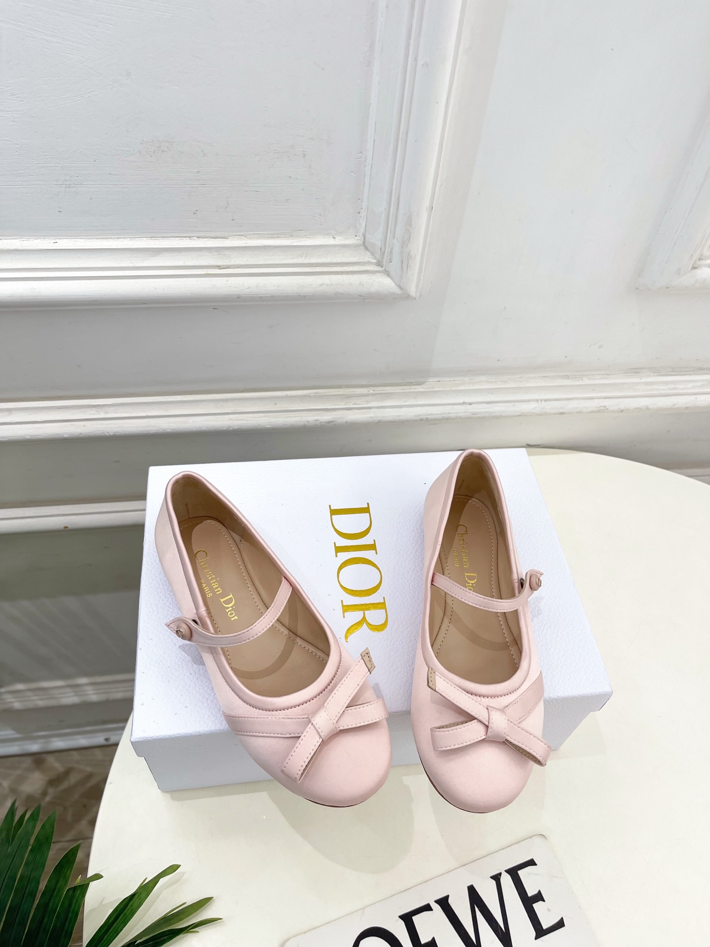 Dior |  迪奥  26𝐬𝐬 🧡💚2026春夏新品 顶级版本⚠️专柜主打新款 CD蝴蝶结玛丽珍芭蕾鞋