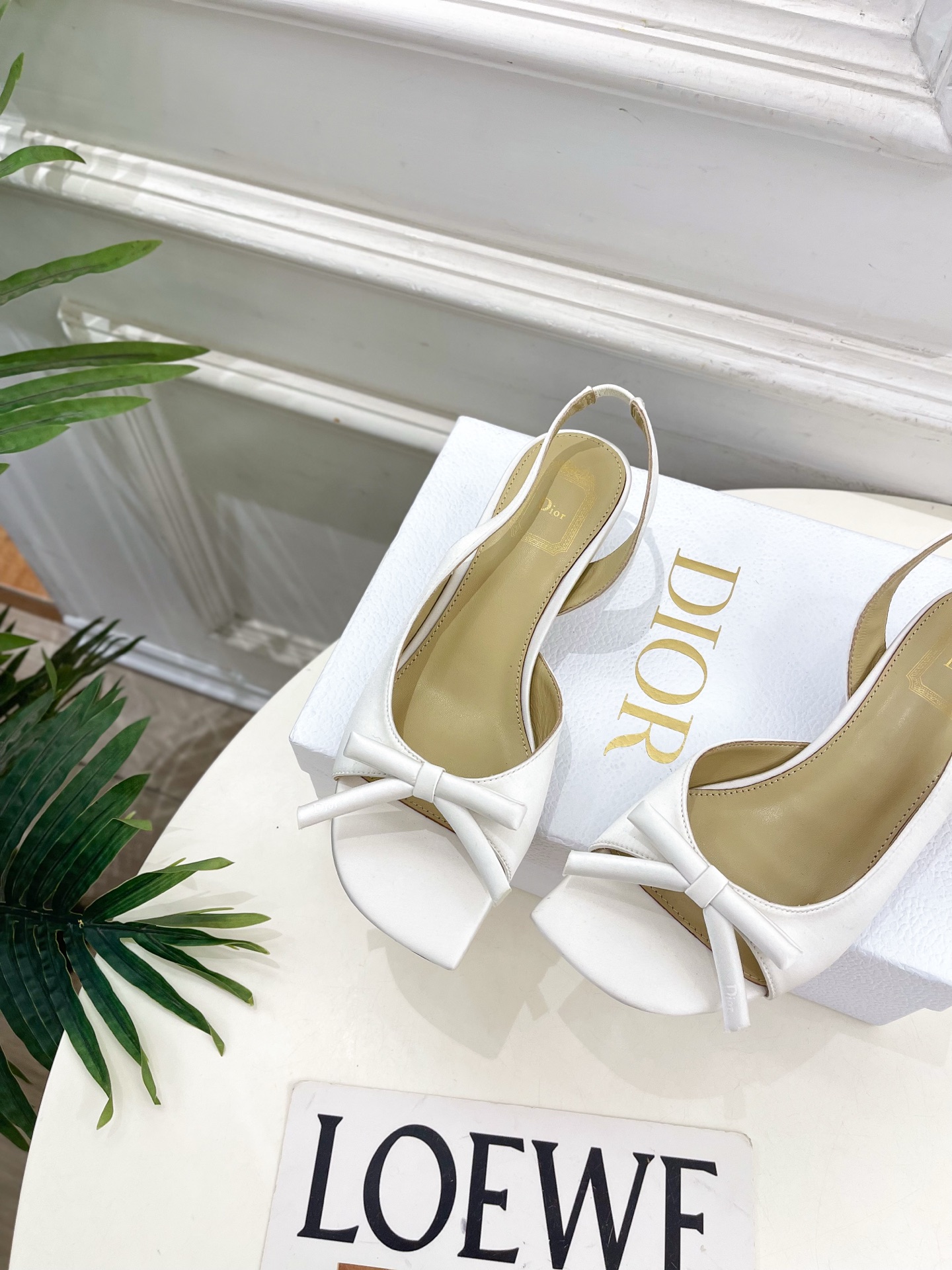 Dior |  迪奥  26𝐬𝐬 🧡💚2026春夏新品 顶级版本⚠️专柜主打新款 CD蝴蝶结鱼嘴中跟凉鞋