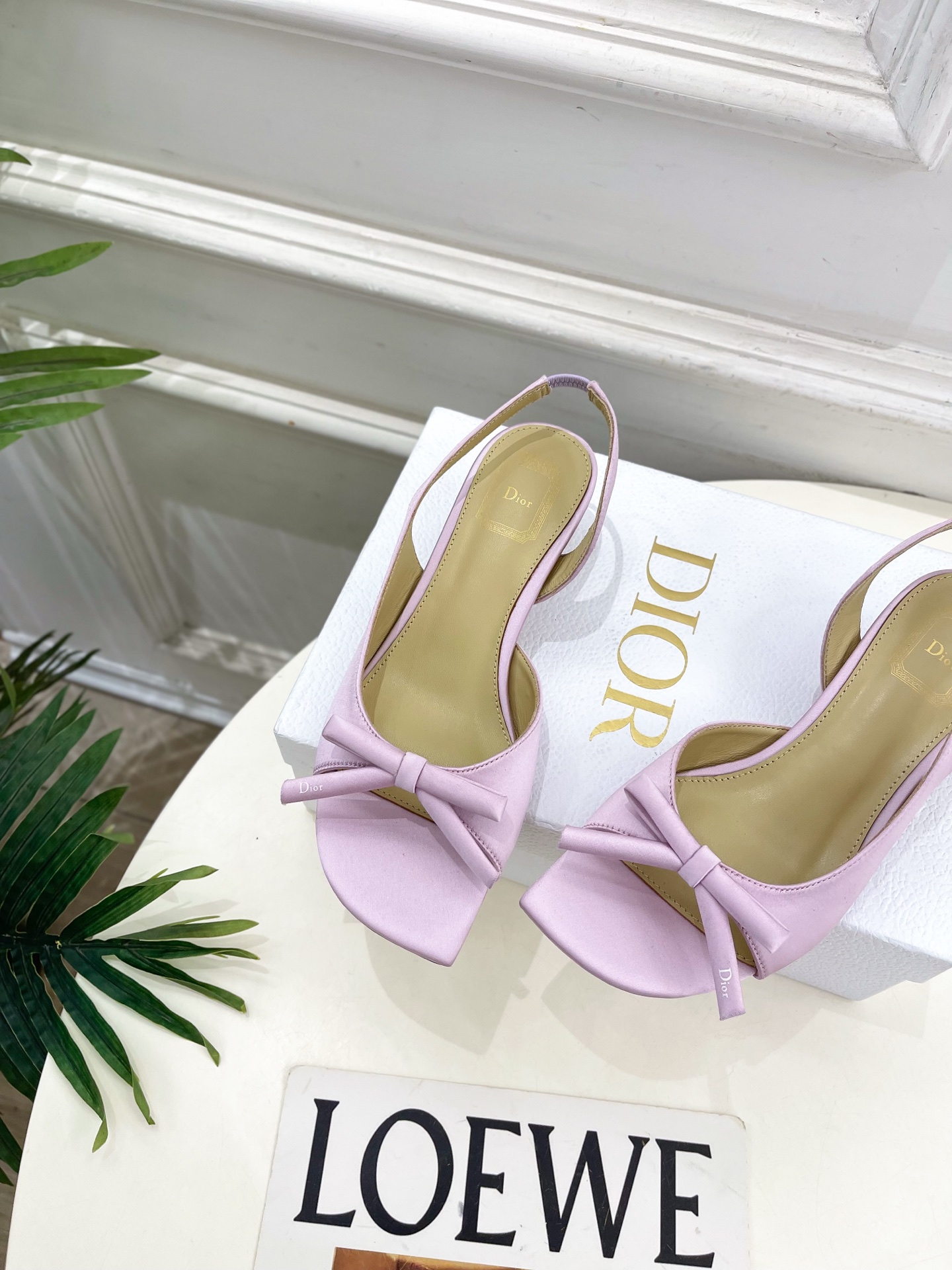Dior |  迪奥  26𝐬𝐬 🧡💚2026春夏新品 顶级版本⚠️专柜主打新款 CD蝴蝶结鱼嘴中跟凉鞋