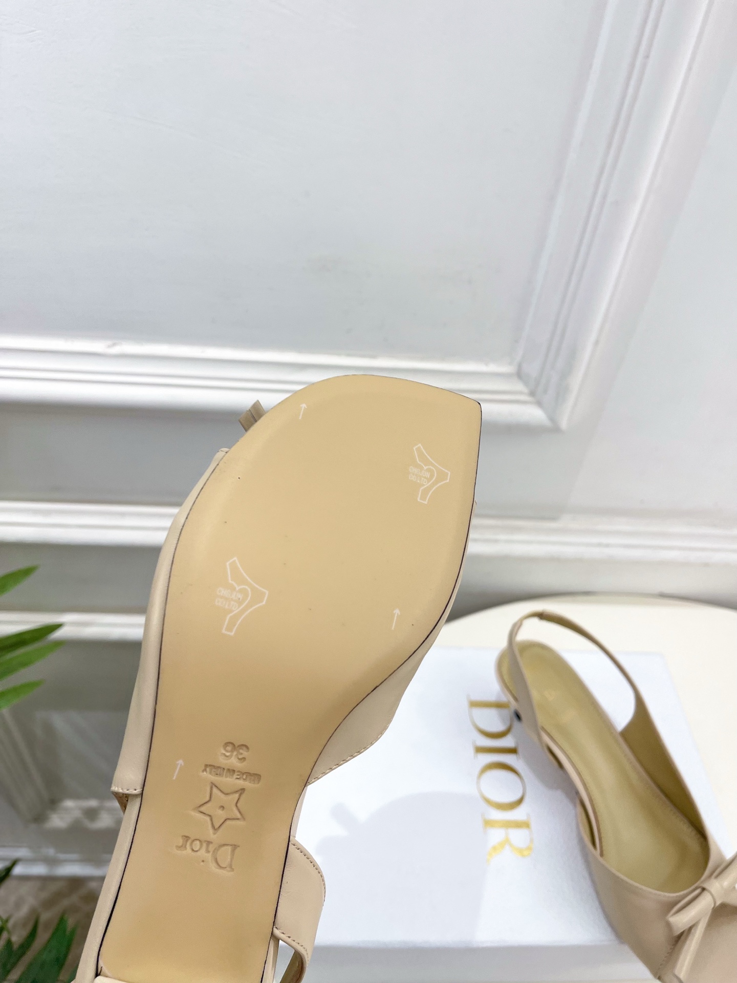 Dior |  迪奥  26𝐬𝐬 🧡💚2026春夏新品 顶级版本⚠️专柜主打新款 CD蝴蝶结鱼嘴中跟凉鞋
