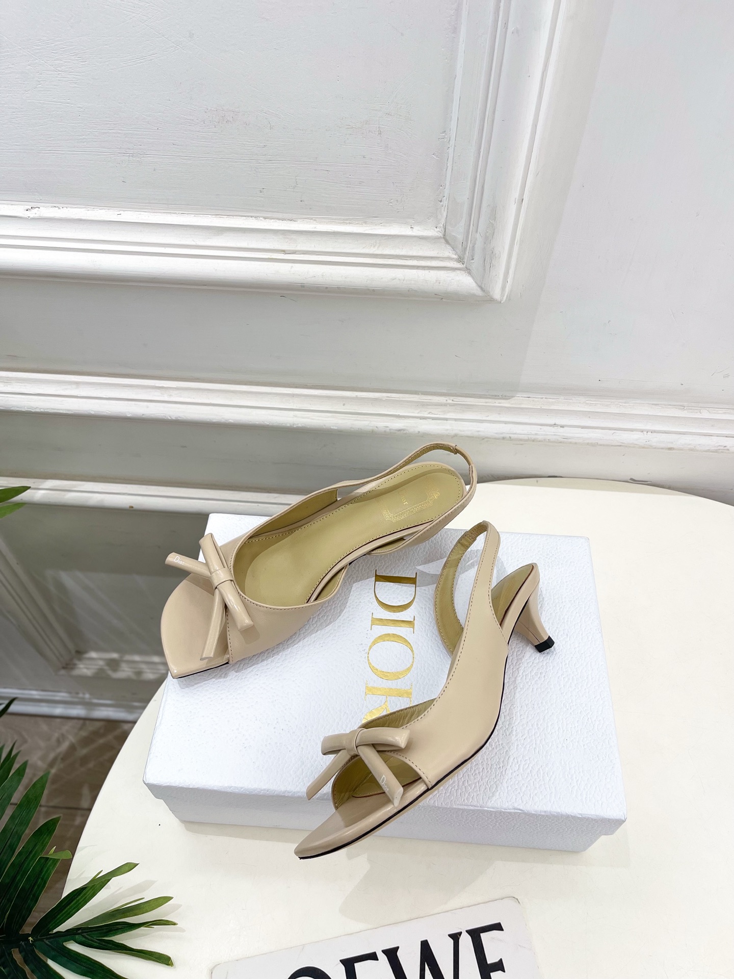 Dior |  迪奥  26𝐬𝐬 🧡💚2026春夏新品 顶级版本⚠️专柜主打新款 CD蝴蝶结鱼嘴中跟凉鞋