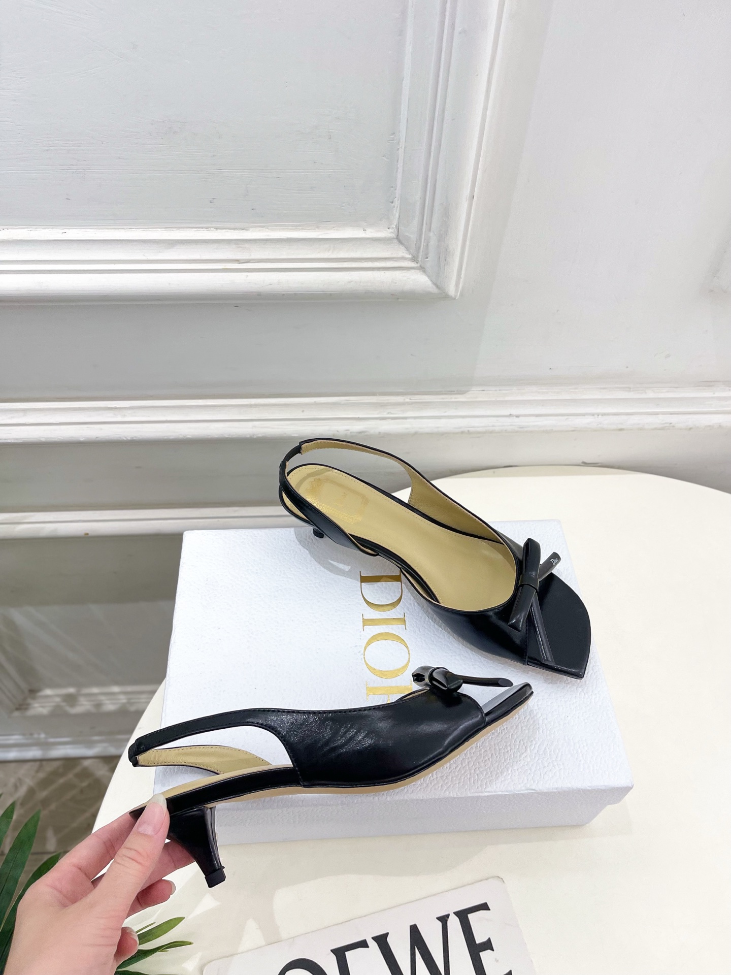 Dior |  迪奥  26𝐬𝐬 🧡💚2026春夏新品 顶级版本⚠️专柜主打新款 CD蝴蝶结鱼嘴中跟凉鞋