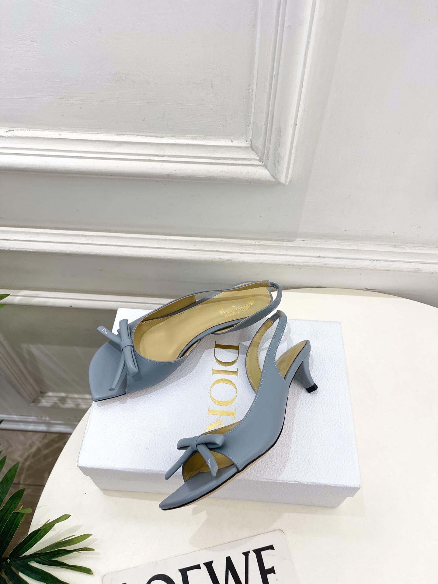 Dior |  迪奥  26𝐬𝐬 🧡💚2026春夏新品 顶级版本⚠️专柜主打新款 CD蝴蝶结鱼嘴中跟凉鞋