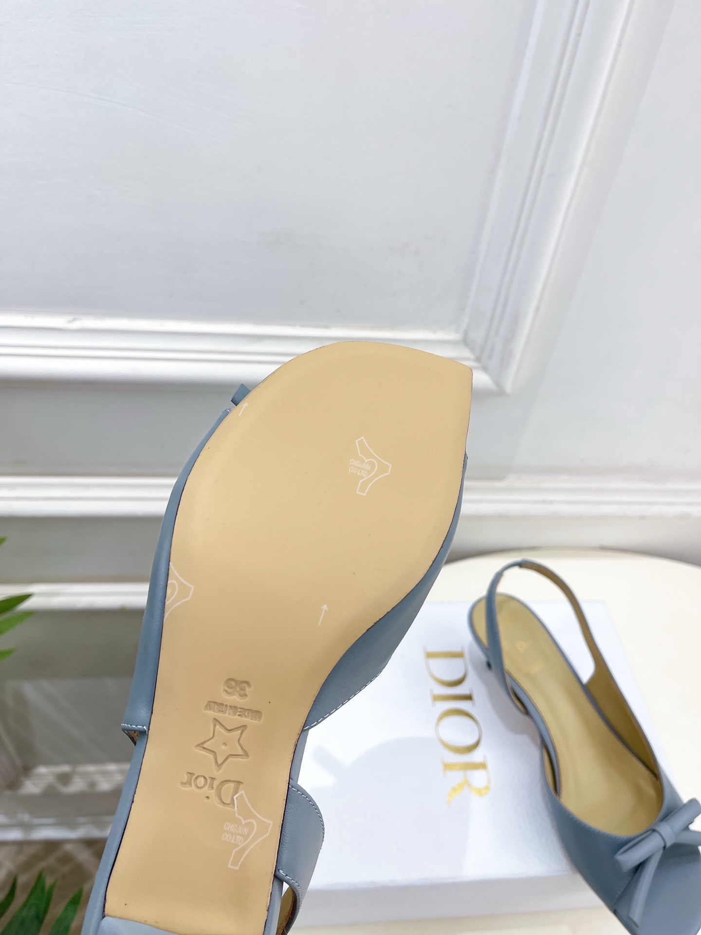 Dior |  迪奥  26𝐬𝐬 🧡💚2026春夏新品 顶级版本⚠️专柜主打新款 CD蝴蝶结鱼嘴中跟凉鞋