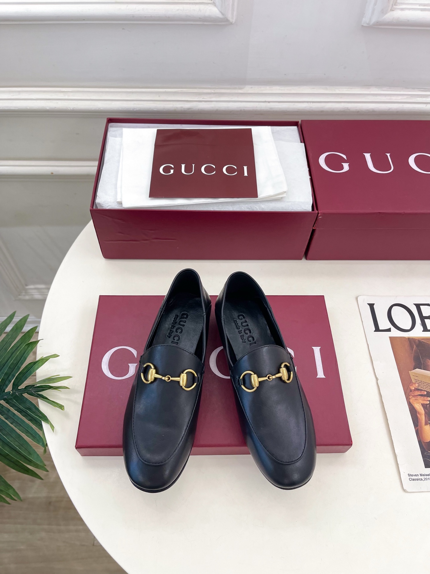 Gucci Style Leather Women's Shoes Lookbook Reference image 1