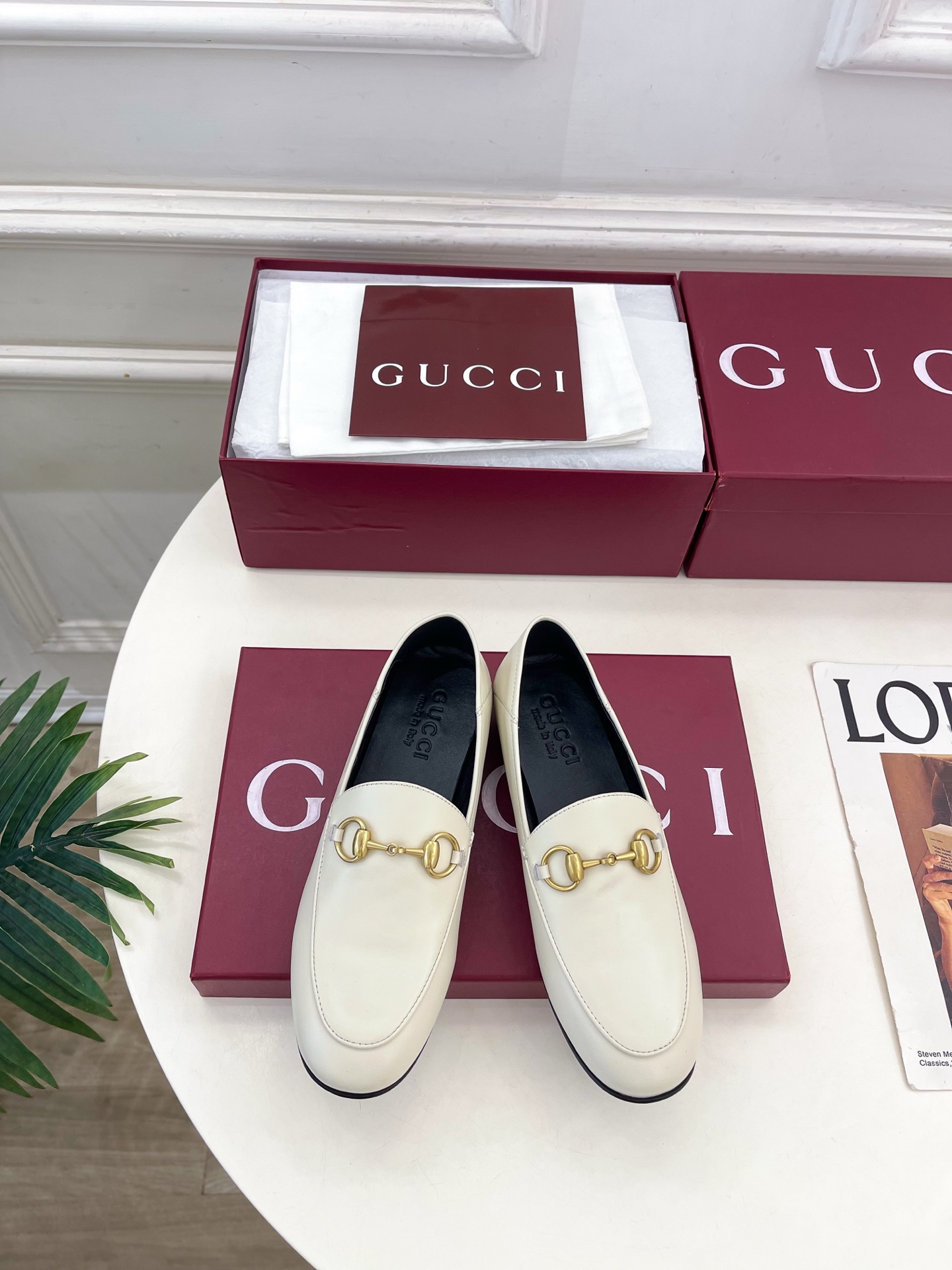 Gucci Style Leather Women's Shoes Lookbook Reference image 1