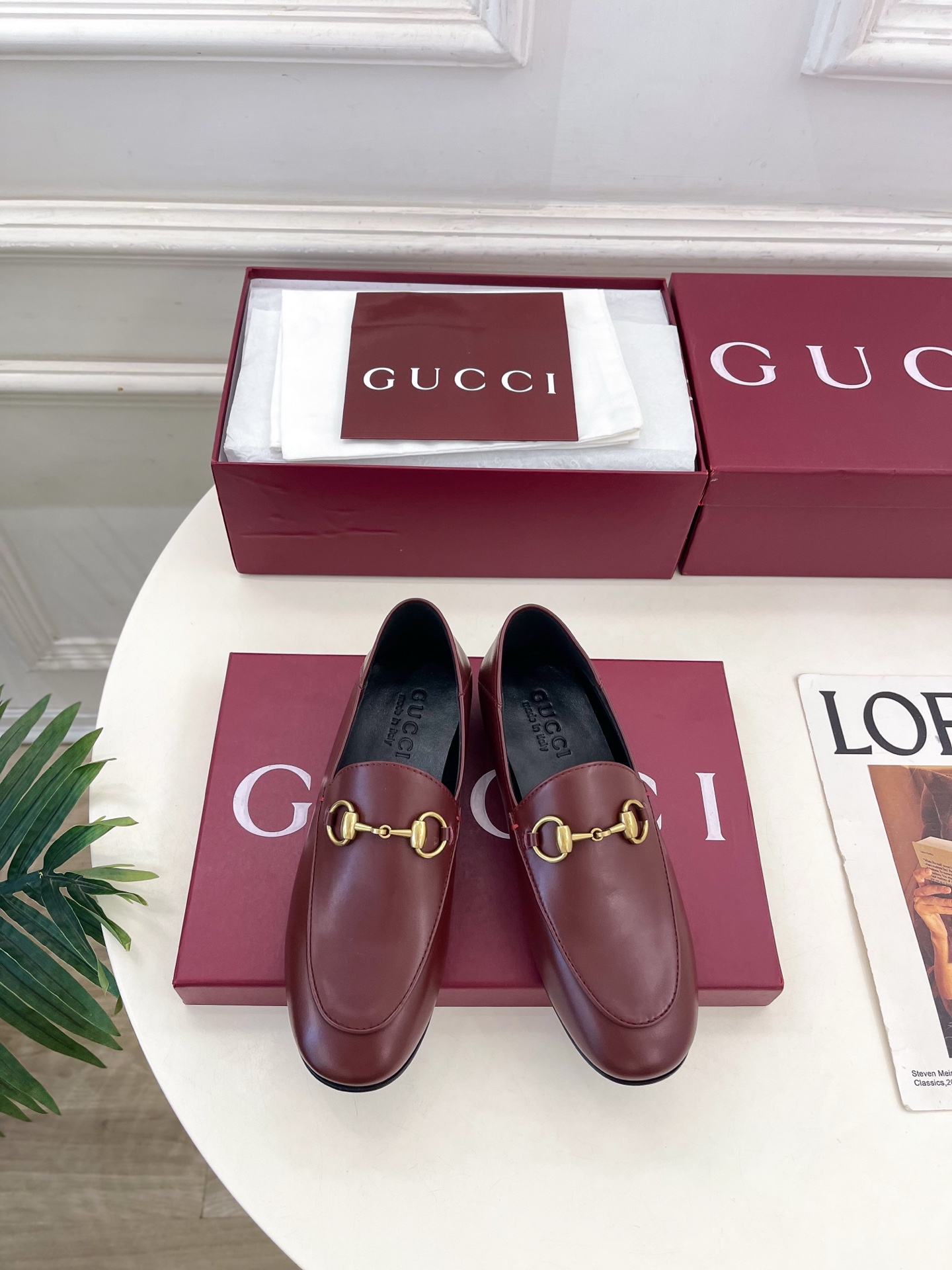 Gucci Style Leather Women's Shoes Lookbook Reference image 1