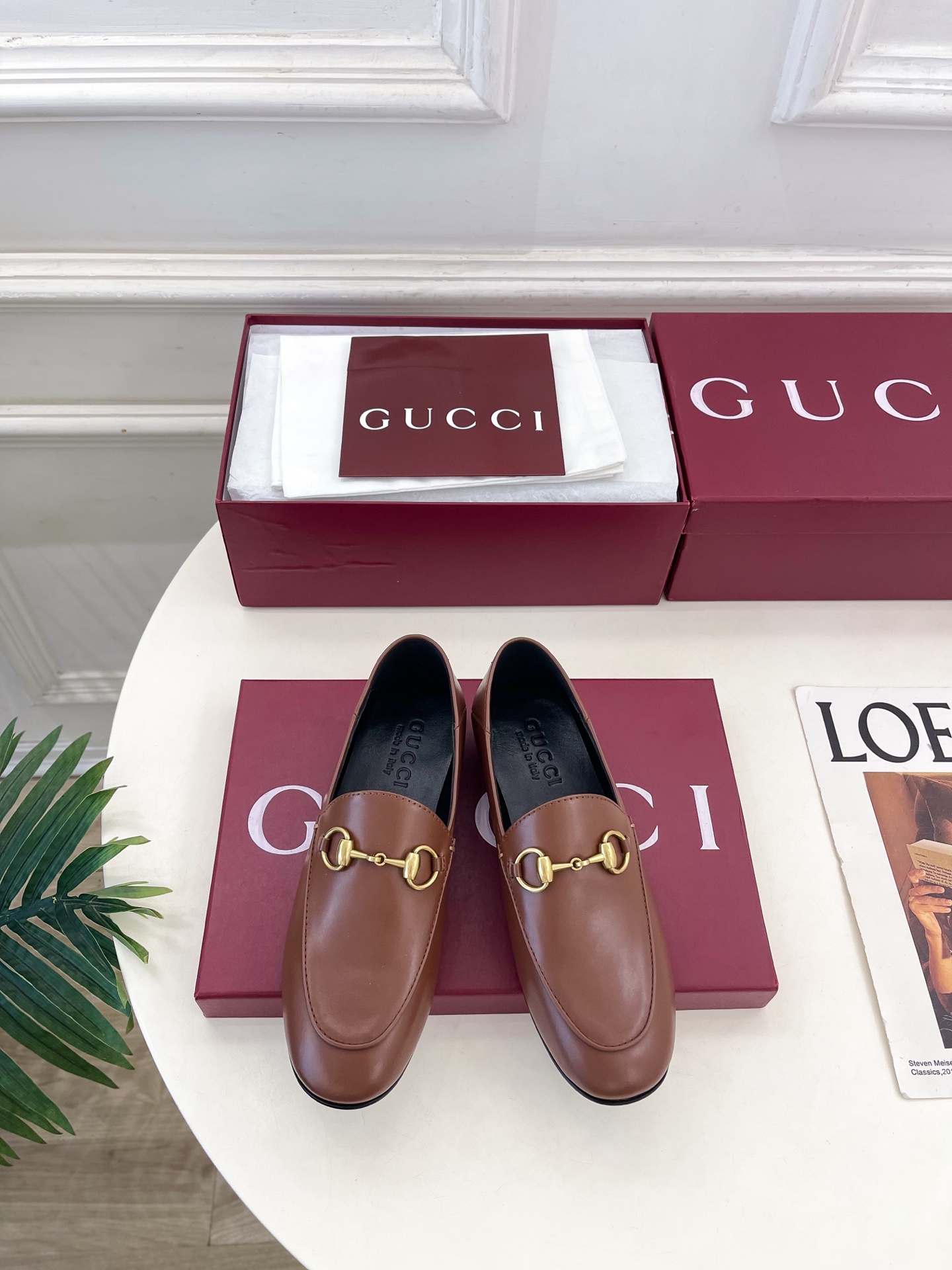 Gucci Style Leather Women's Shoes Lookbook Reference image 1