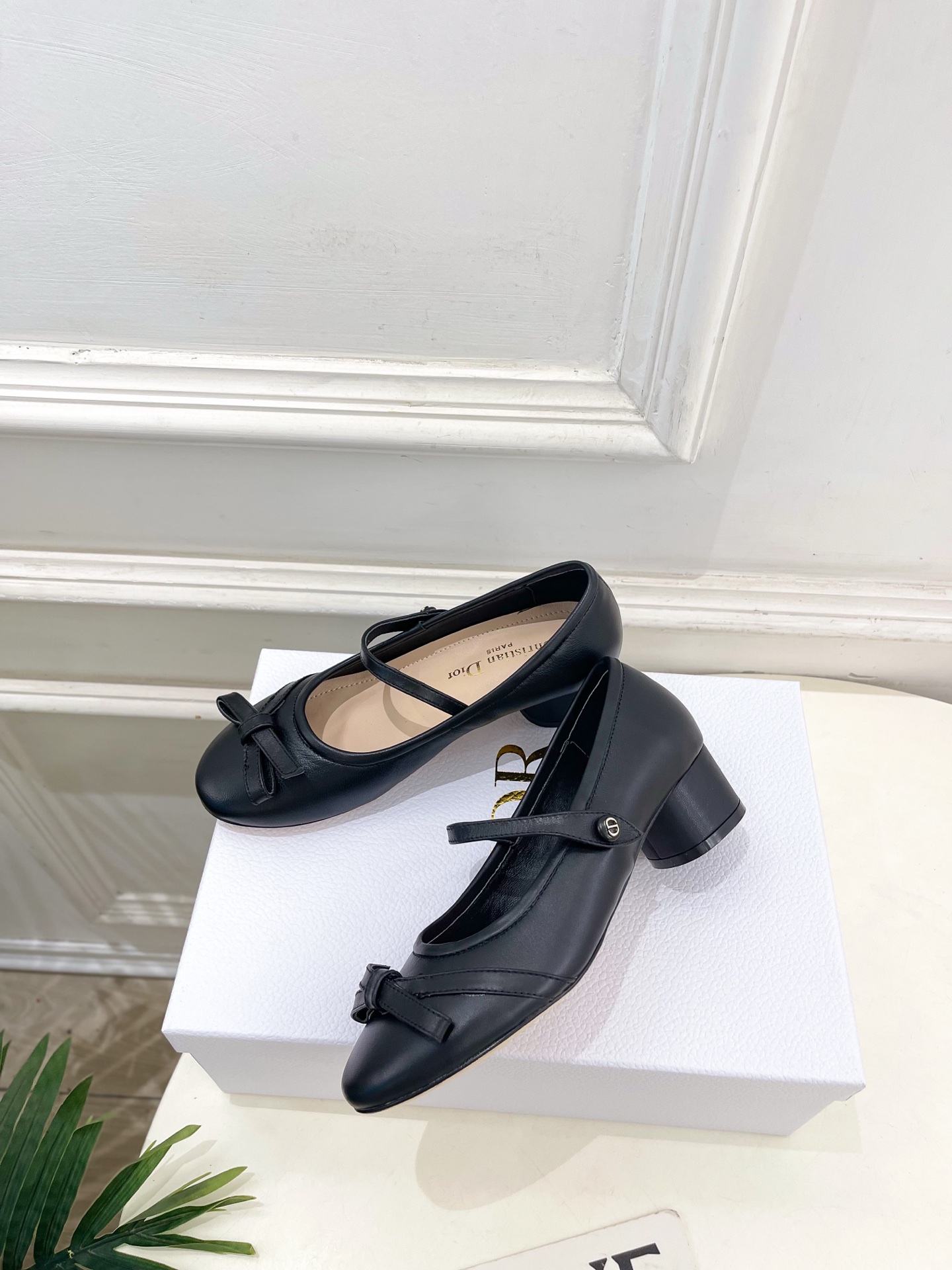 Dior |  迪奥  26𝐬𝐬 🧡💚2026春夏新品 顶级版本⚠️专柜主打新款 CD蝴蝶结粗跟玛丽珍芭