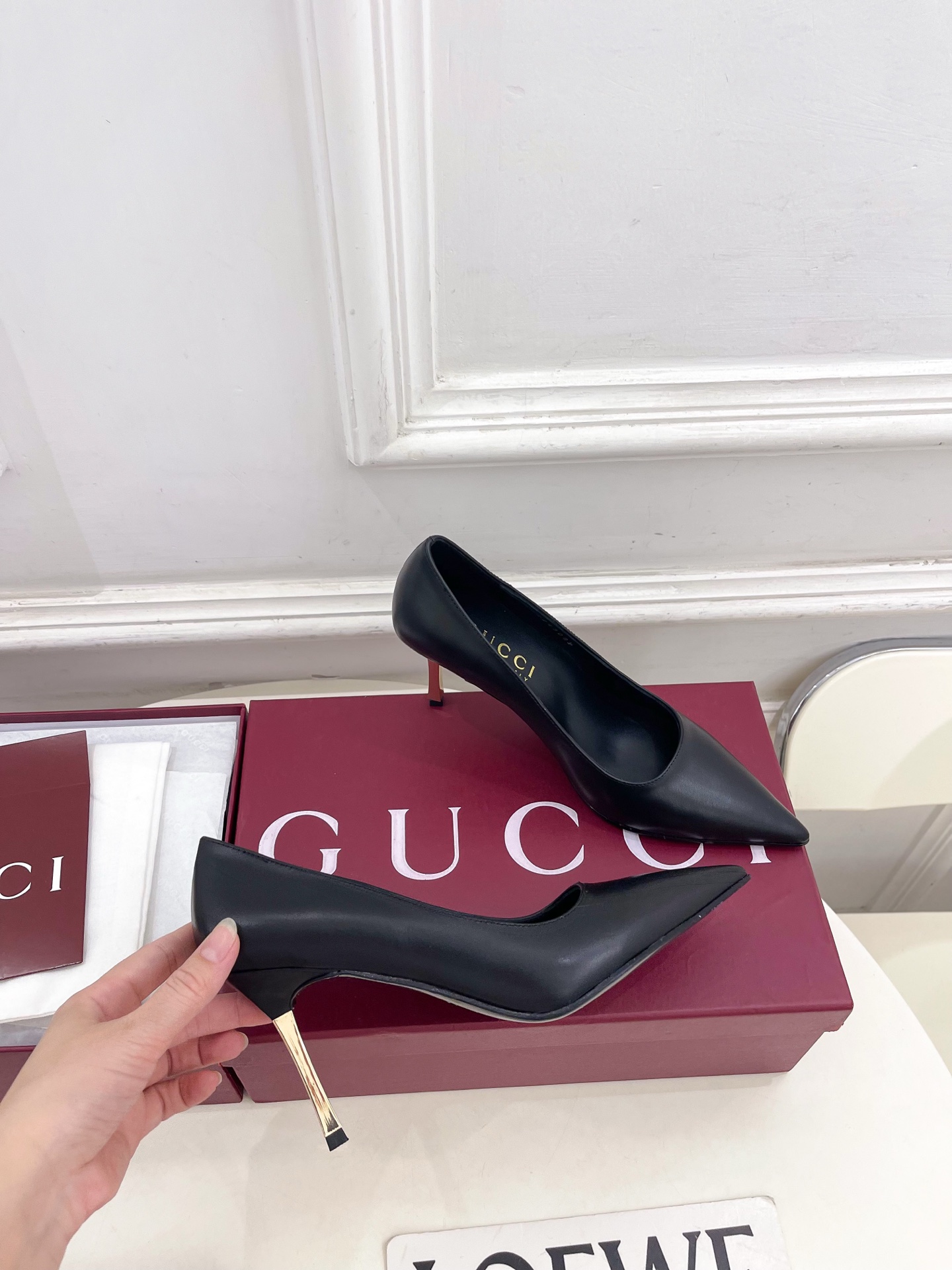 Designer Heeled Shoe
