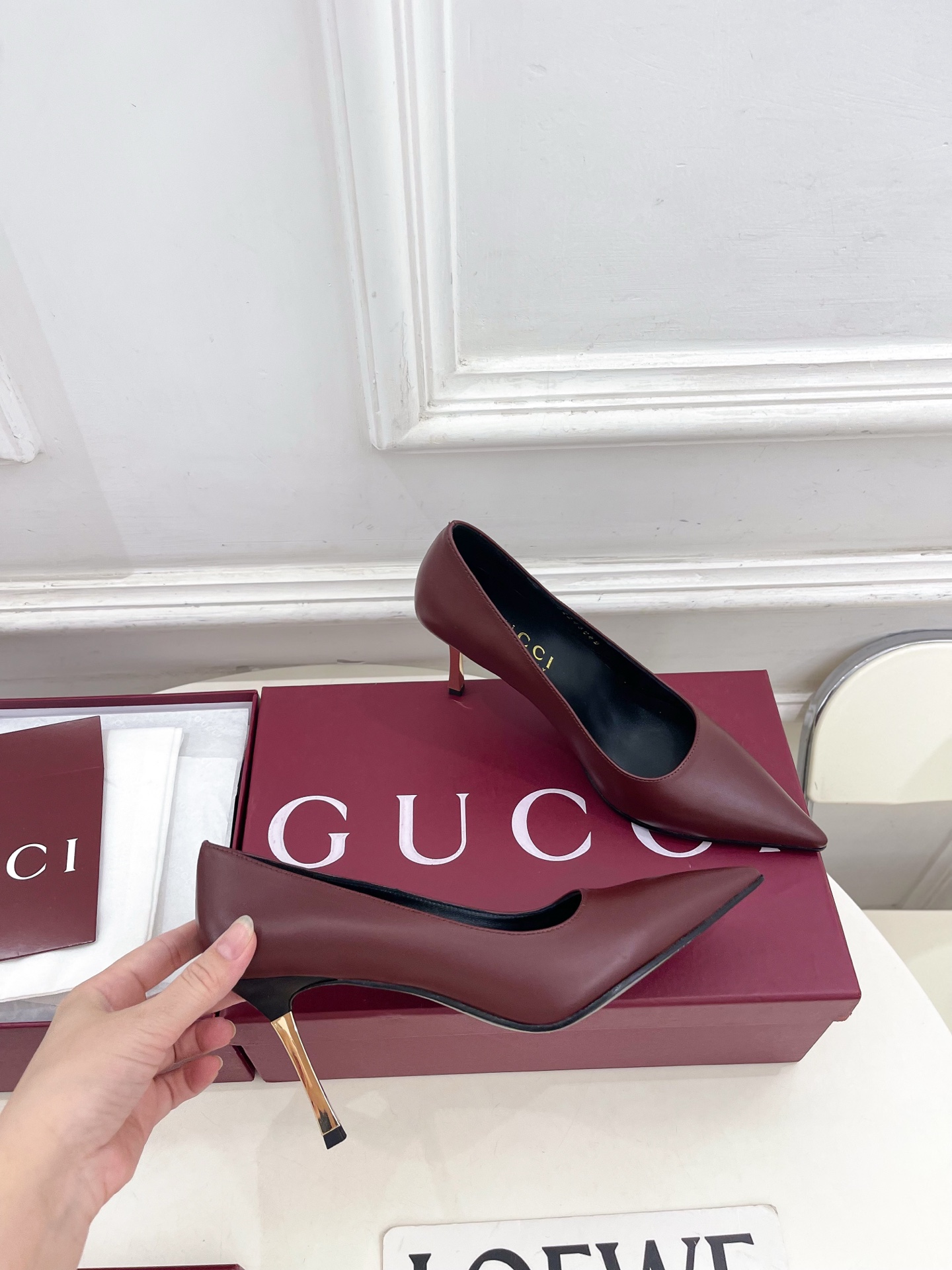 Designer Heeled Shoe