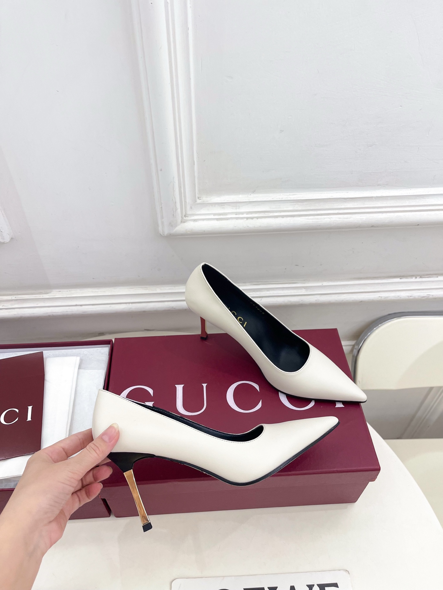 Designer Heeled Shoe