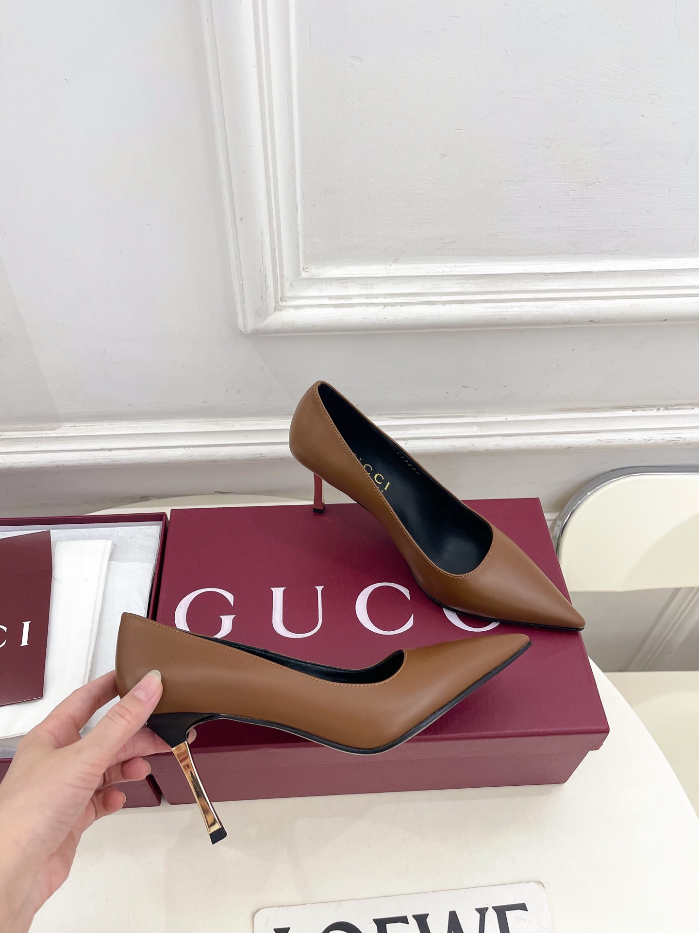 Designer Heeled Shoe