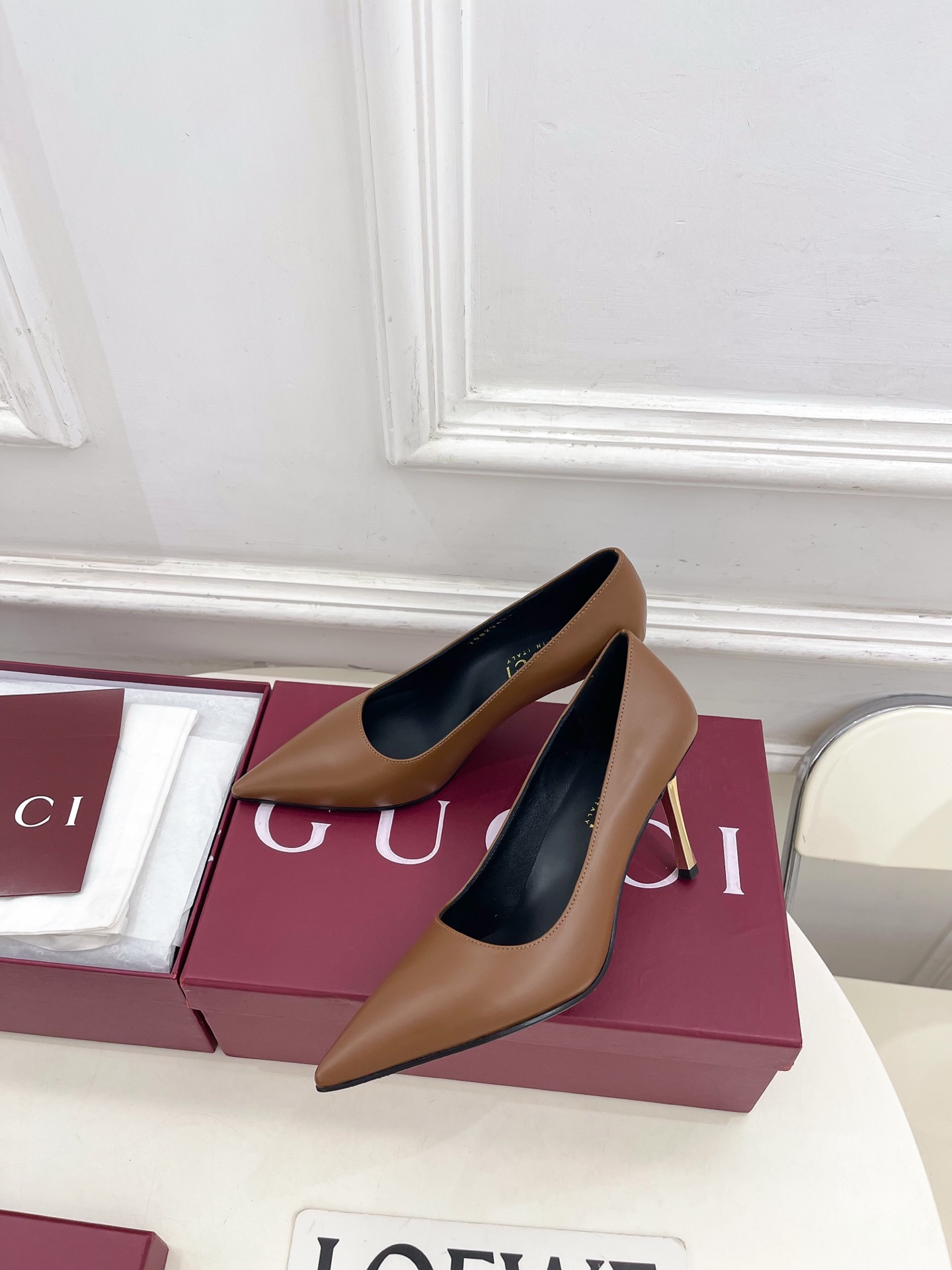 Designer Heeled Shoe