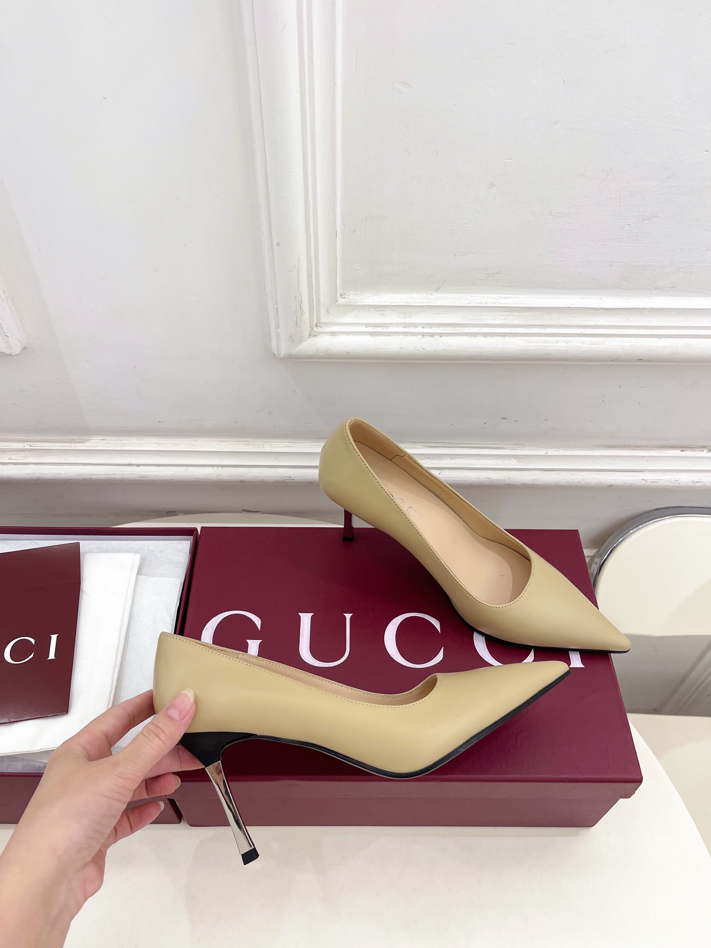 Designer Heeled Shoe