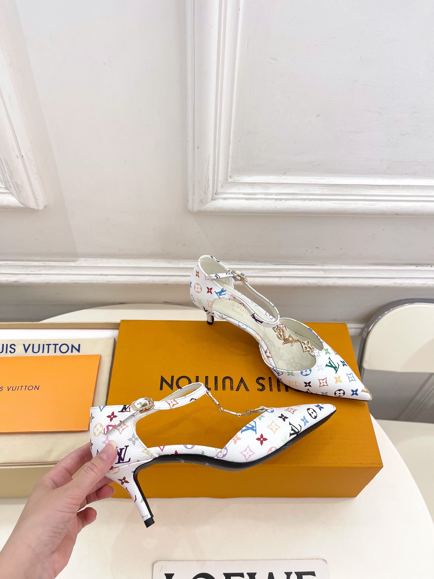 Designer Heeled Shoe