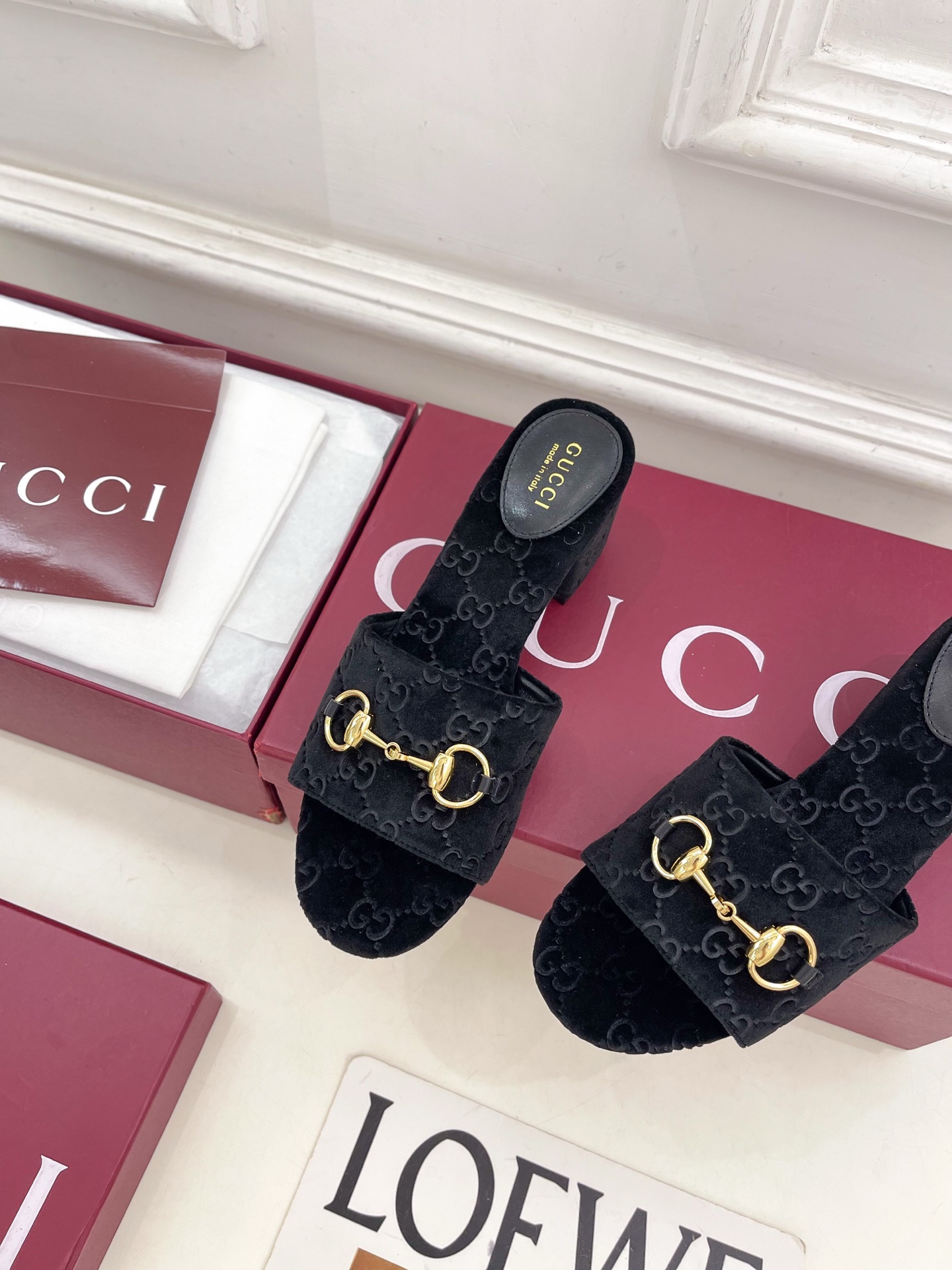 Gucci Style Leather Women's Shoes style reference detail image 6 from source 784536