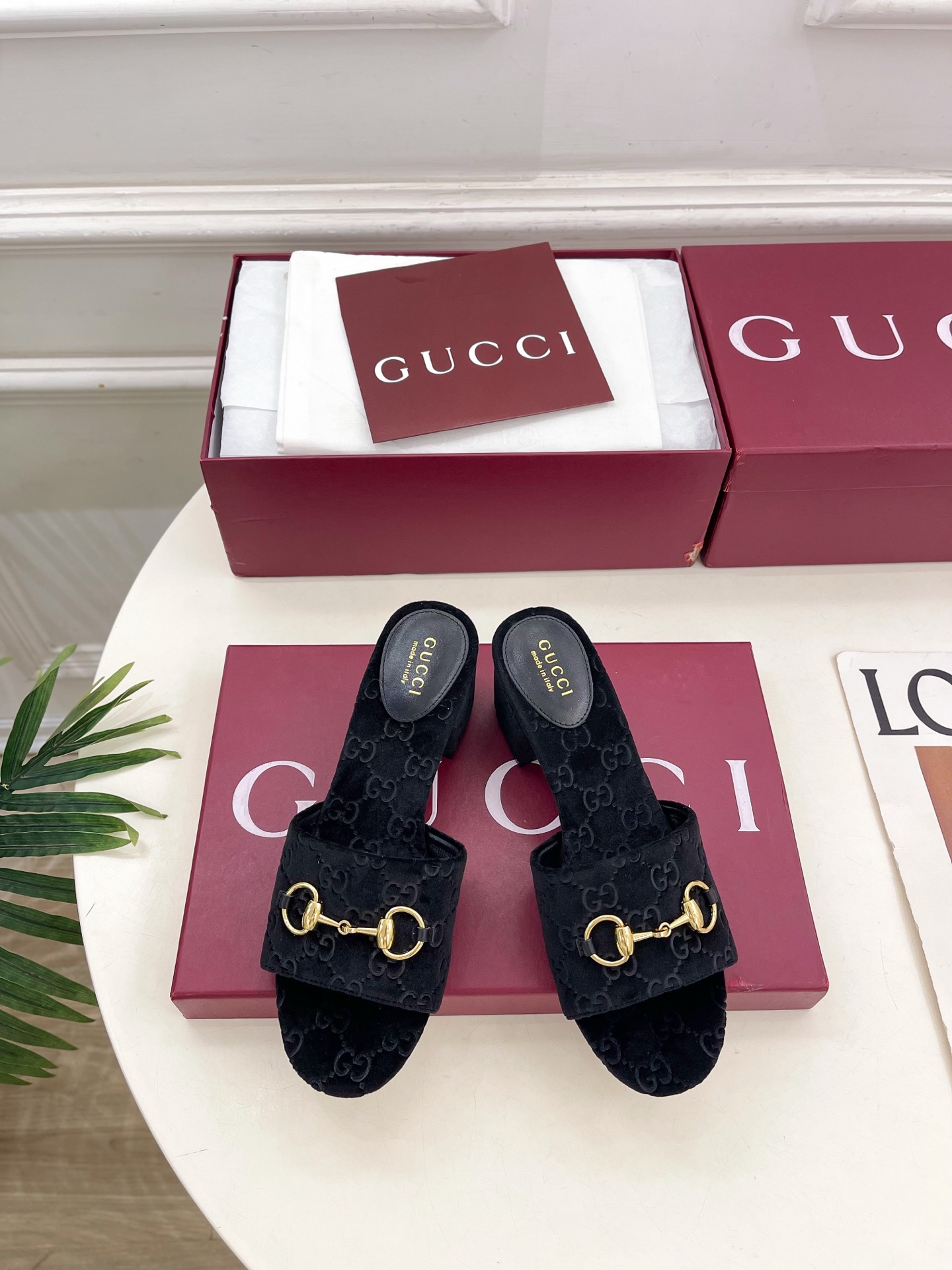Gucci Style Leather Women's Shoes Lookbook Reference image 1