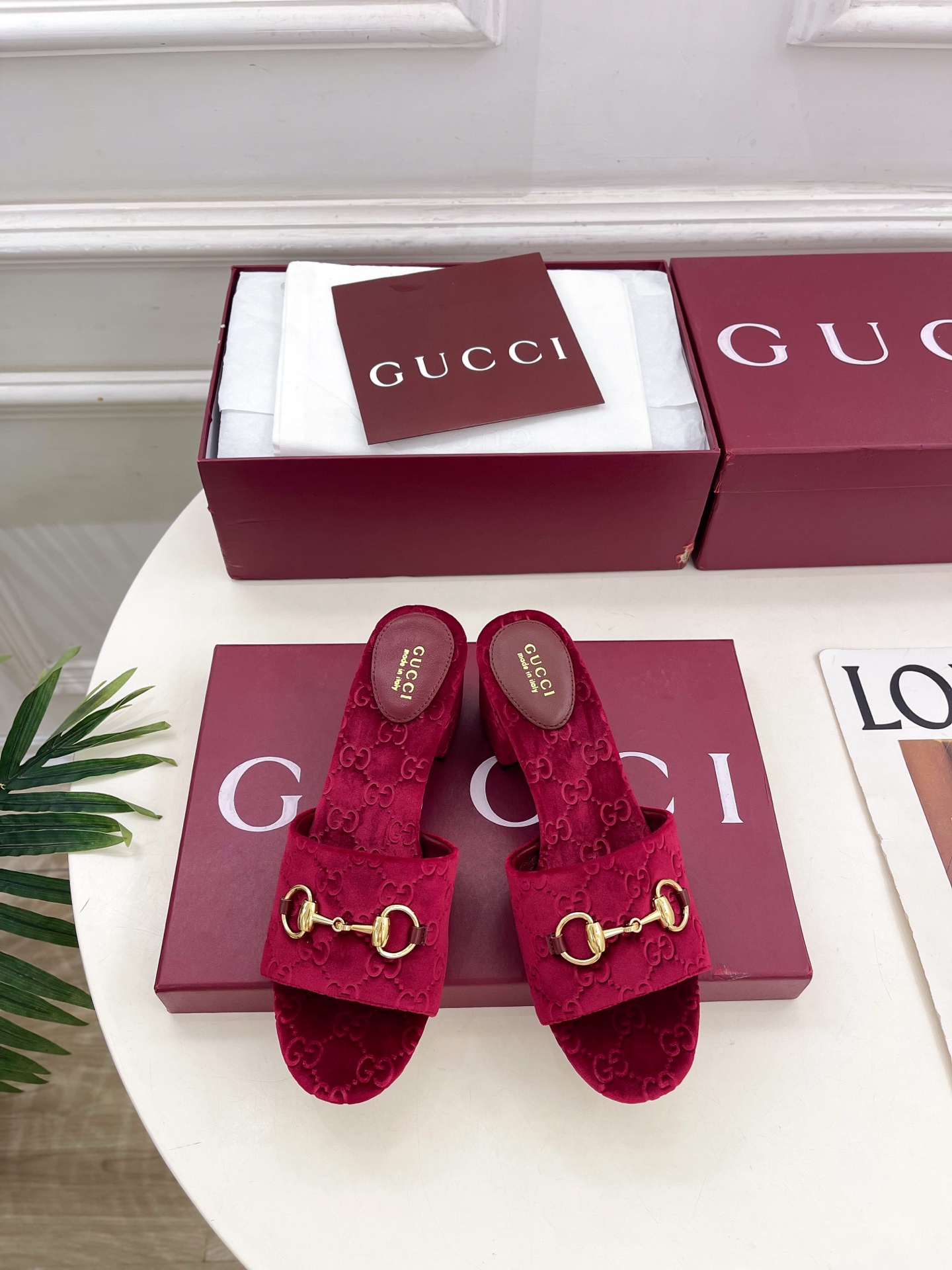 Gucci Style Leather Women's Shoes Lookbook Reference image 1