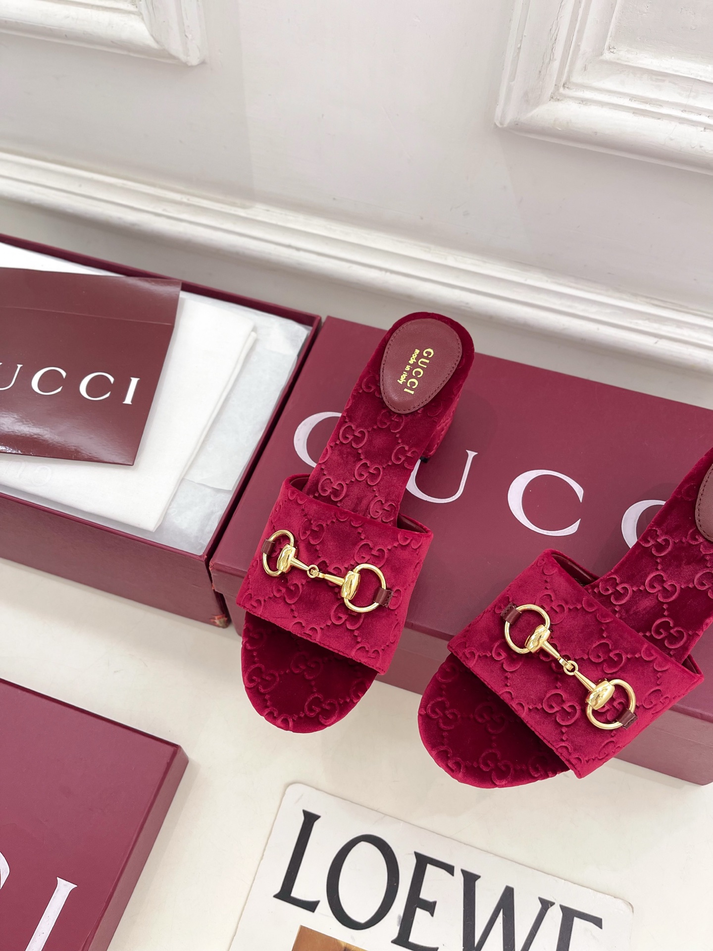 Gucci Style Leather Women's Shoes style reference detail image 6 from source 784537