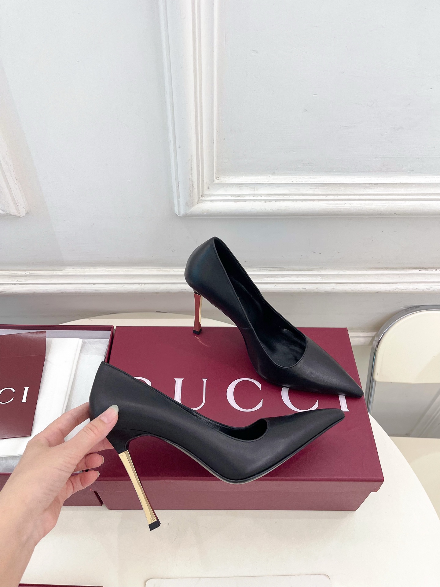 Designer Heeled Shoe