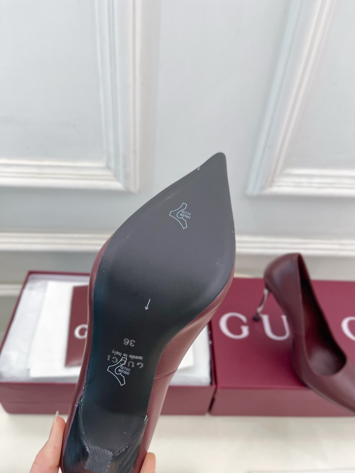 Designer Heeled Shoe