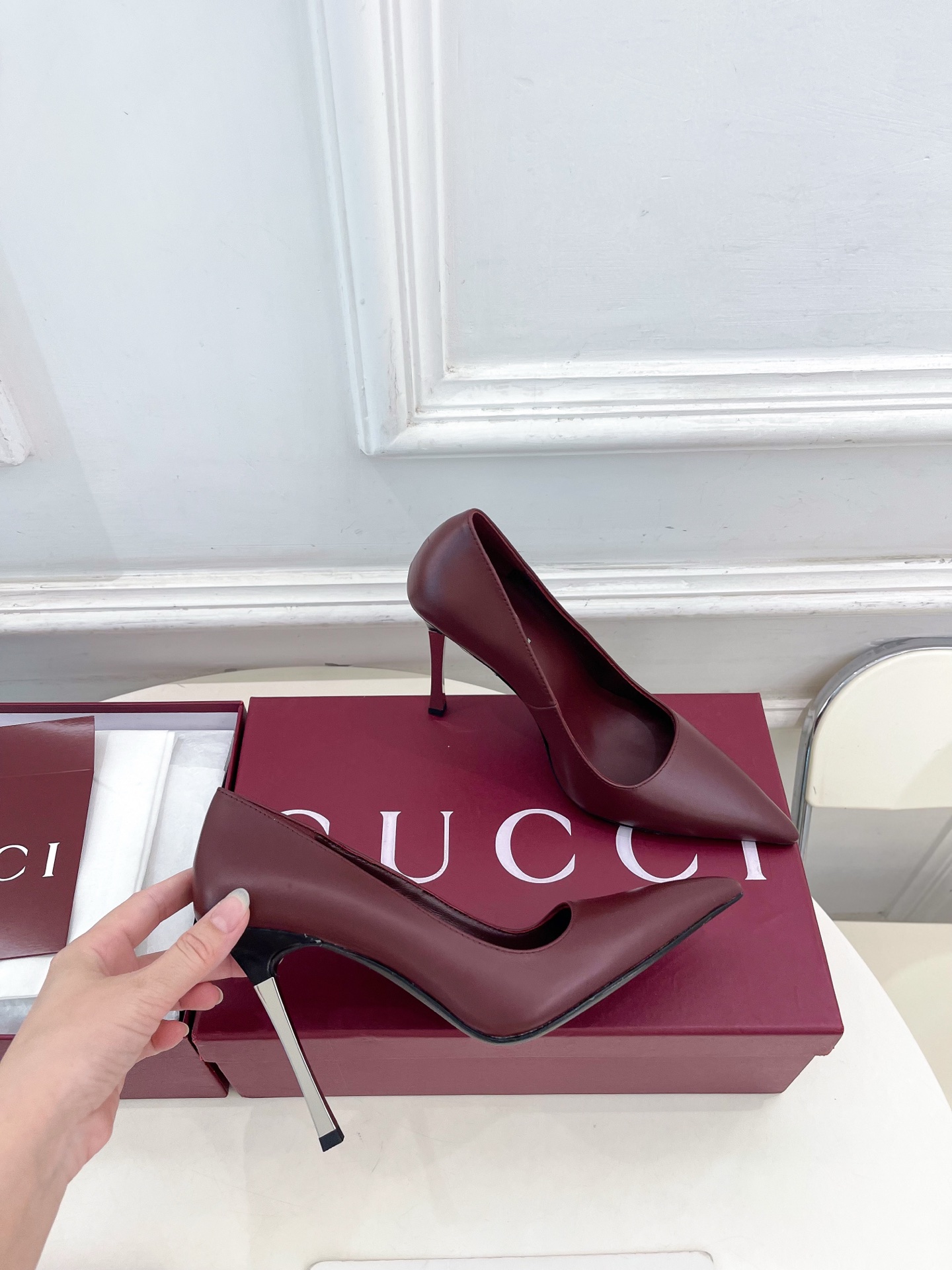 Designer Heeled Shoe