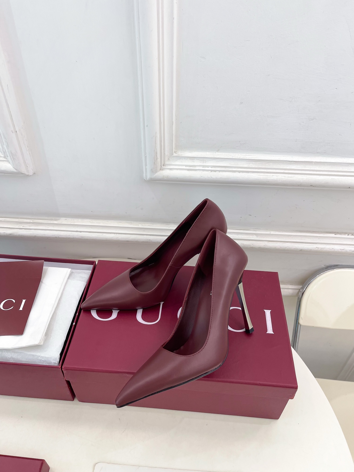 Designer Heeled Shoe