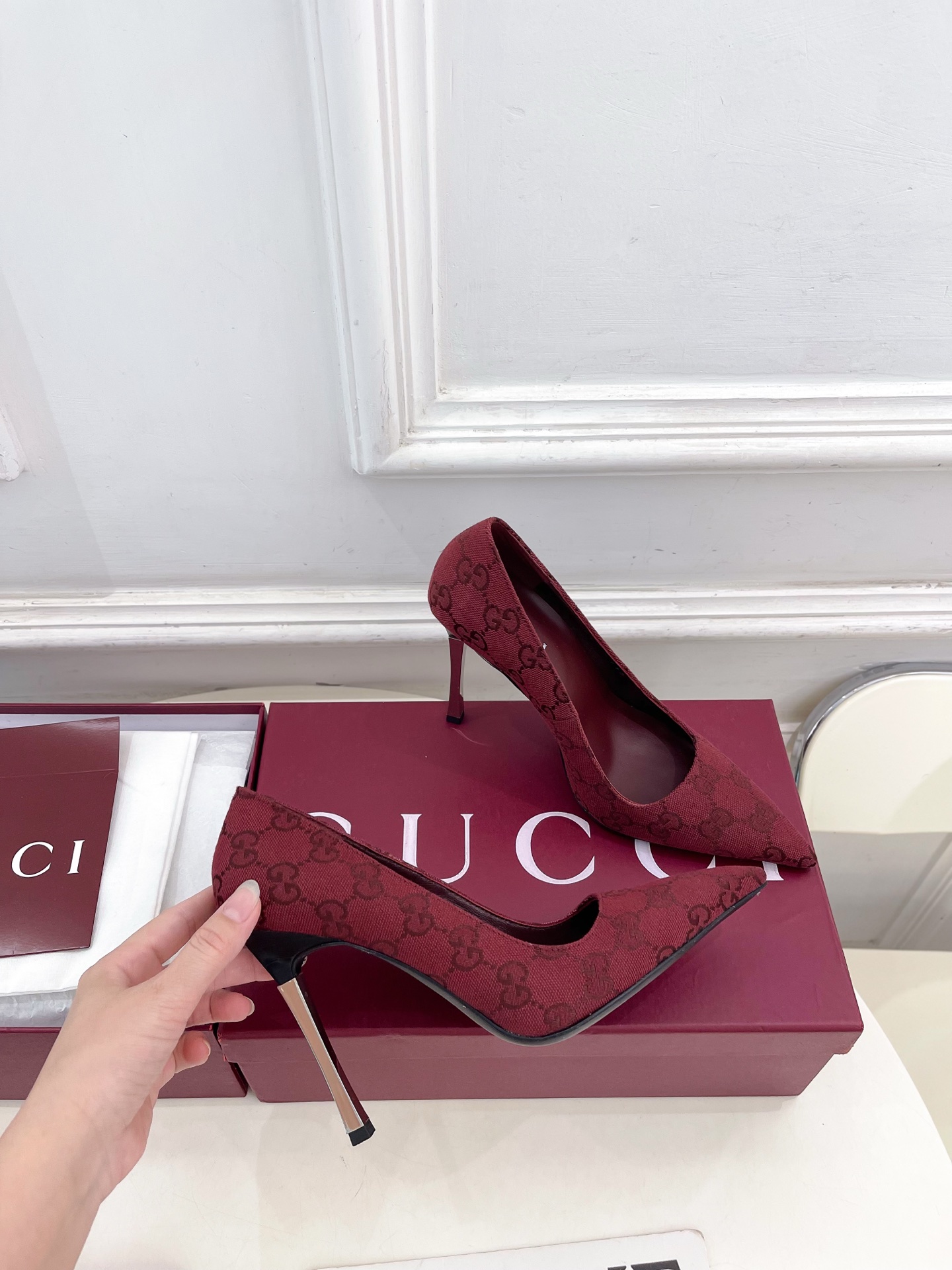 Designer Heeled Shoe