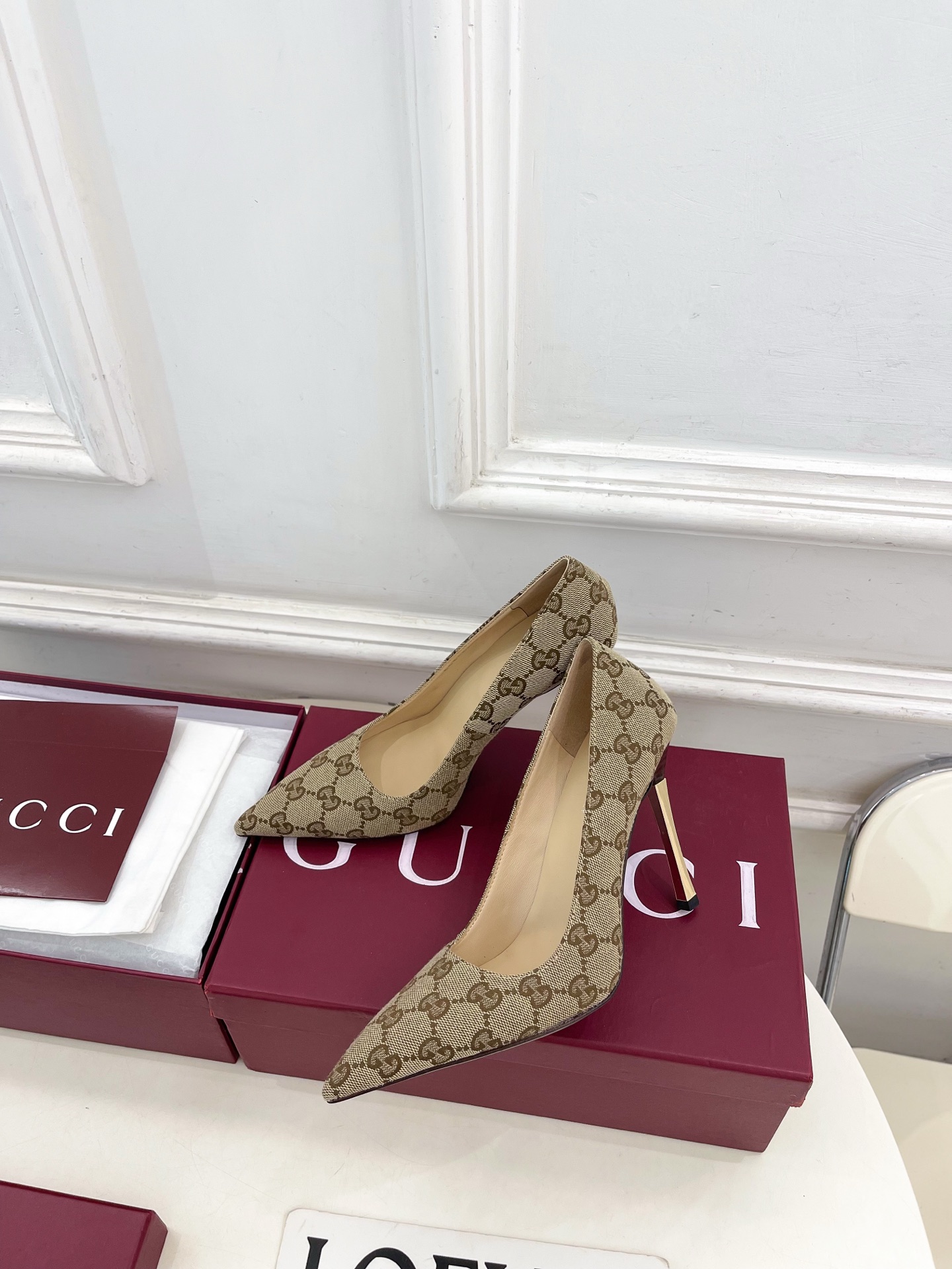 Designer Heeled Shoe