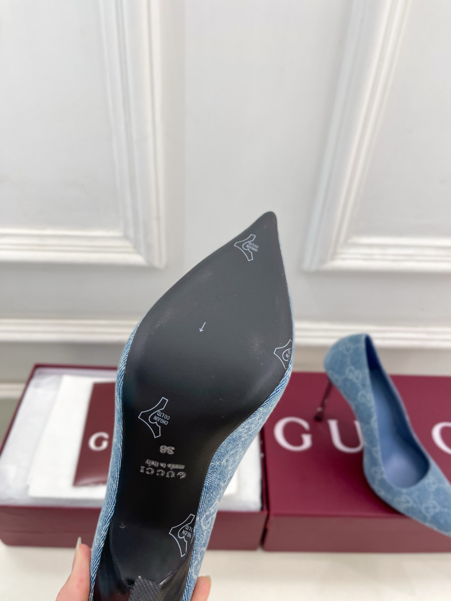 Designer Heeled Shoe