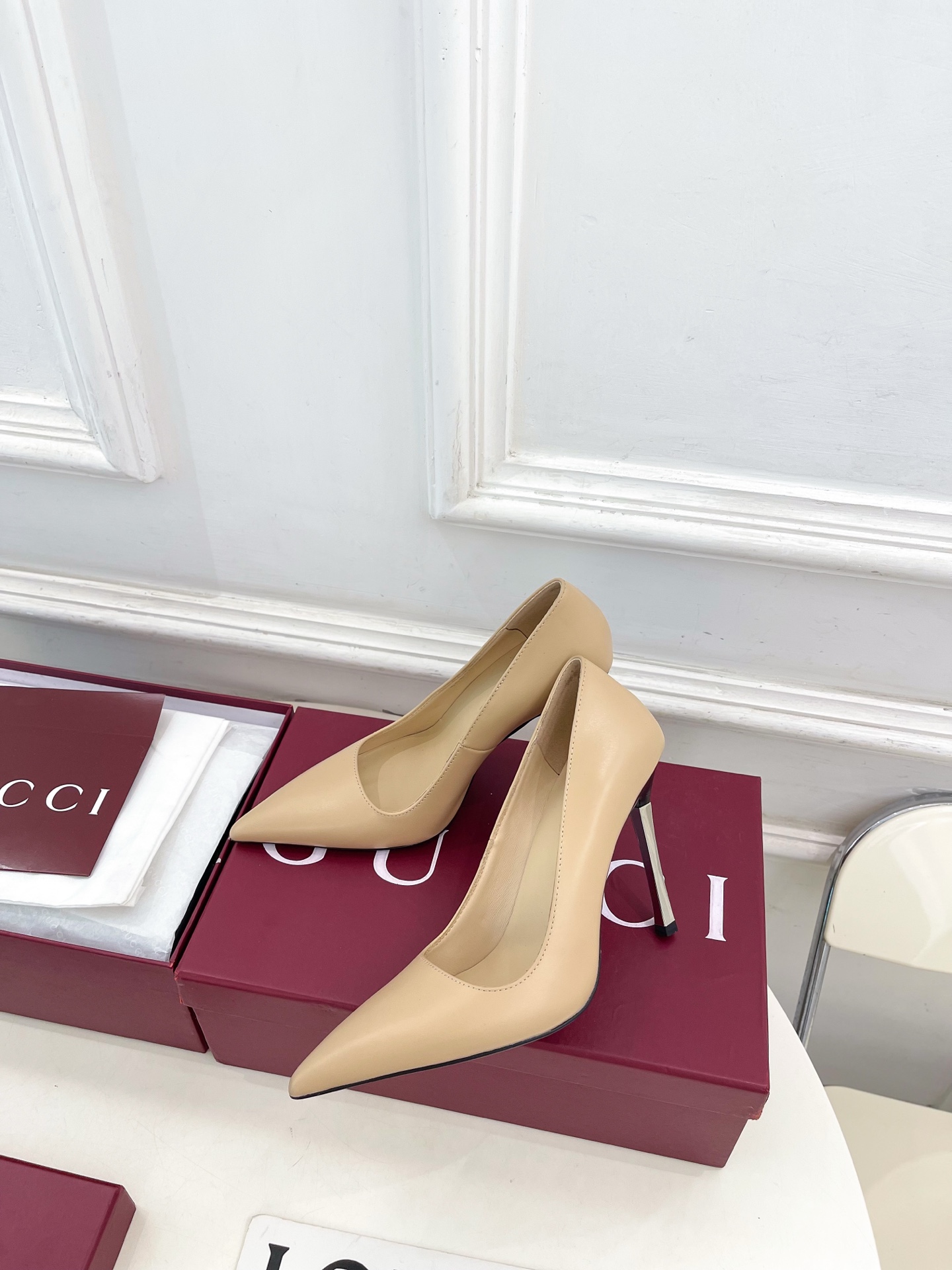 Designer Heeled Shoe
