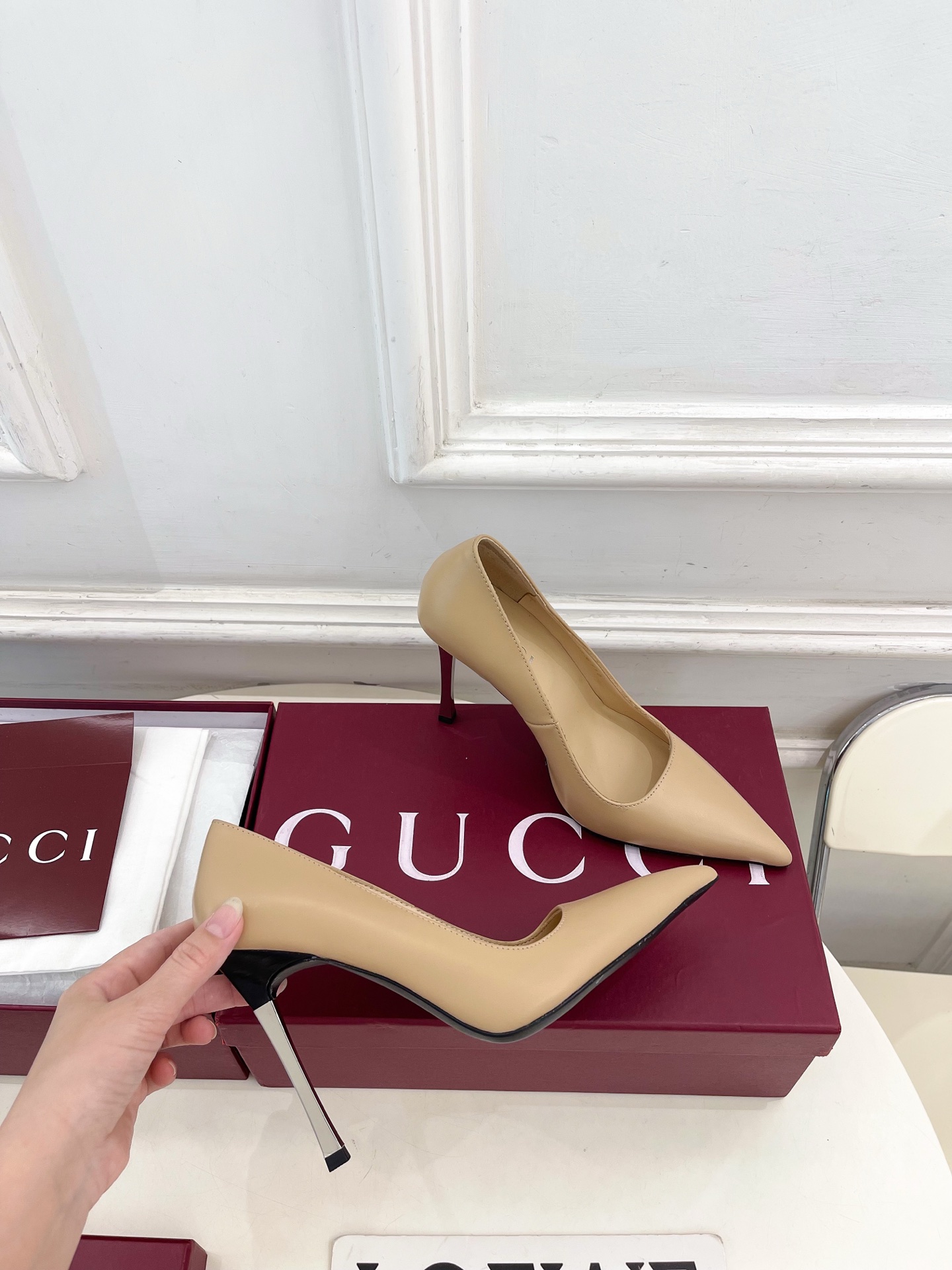 Designer Heeled Shoe