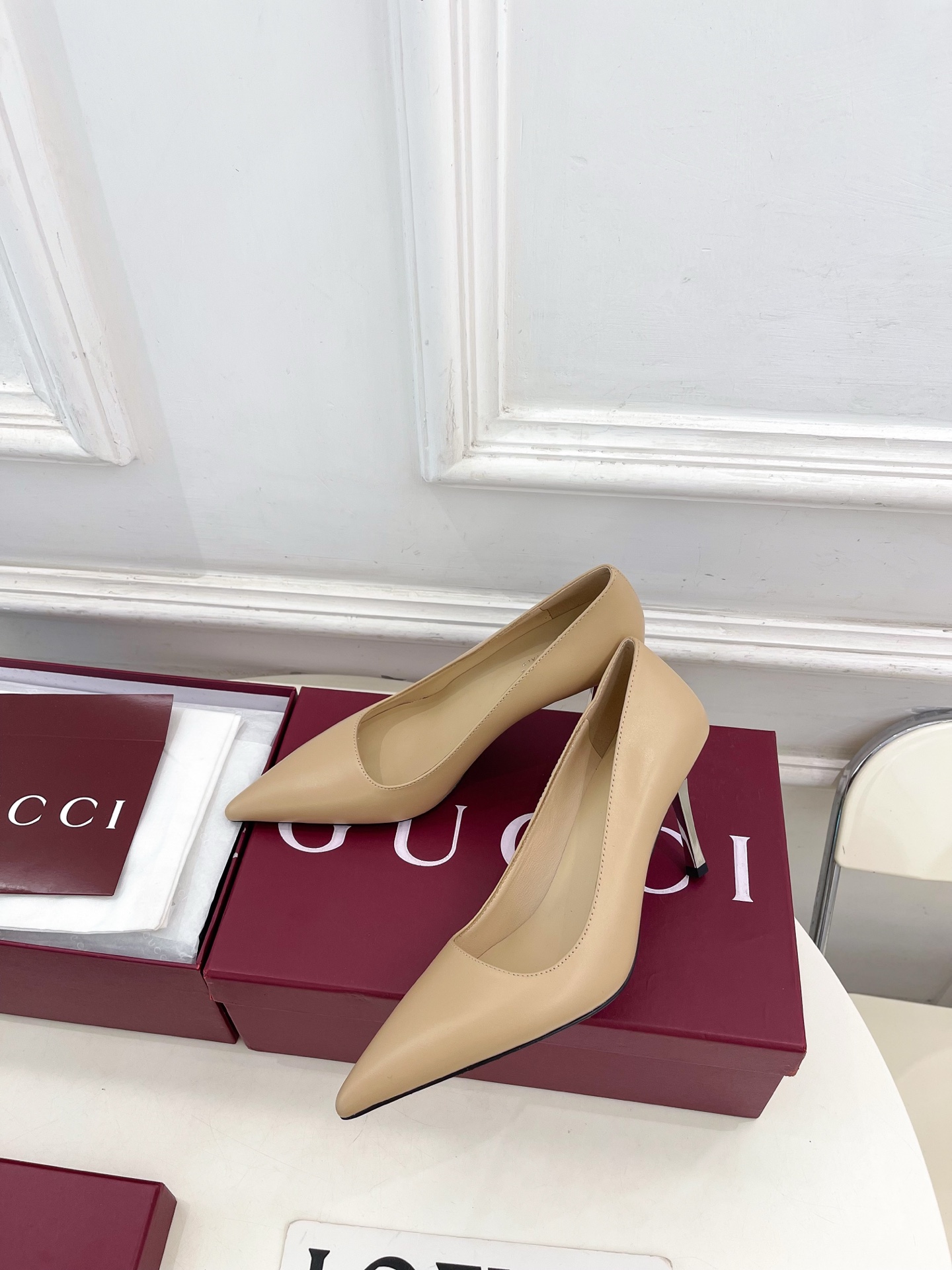 Designer Heeled Shoe