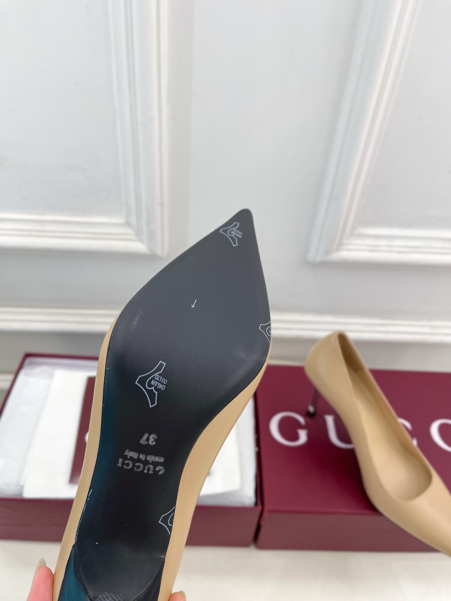 Designer Heeled Shoe