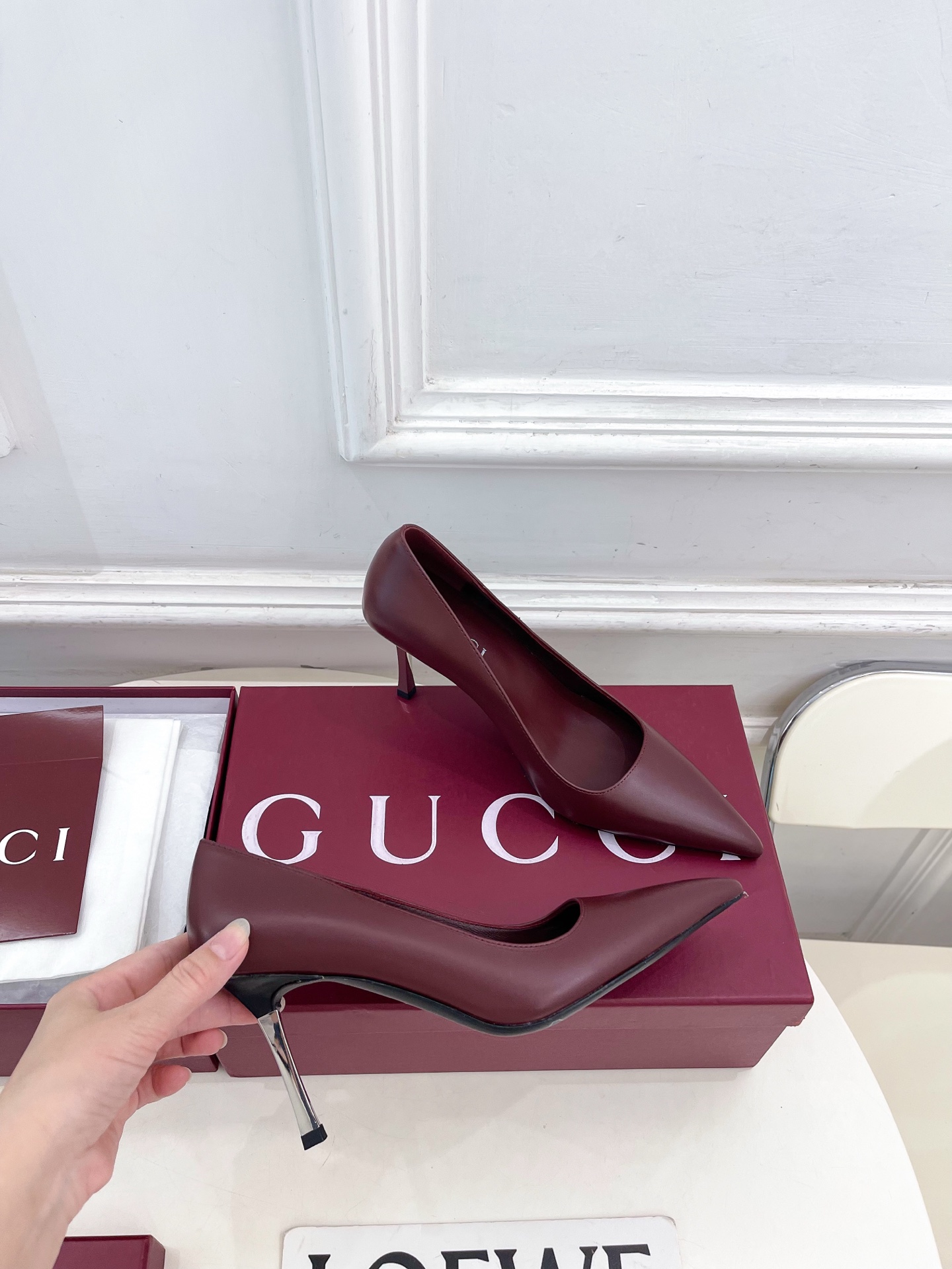 Designer Heeled Shoe