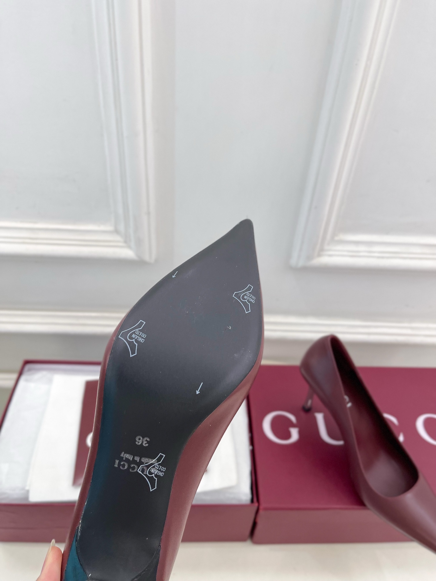 Designer Heeled Shoe