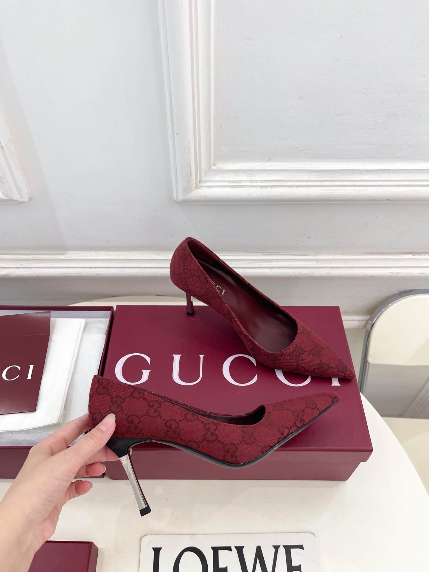 Designer Heeled Shoe