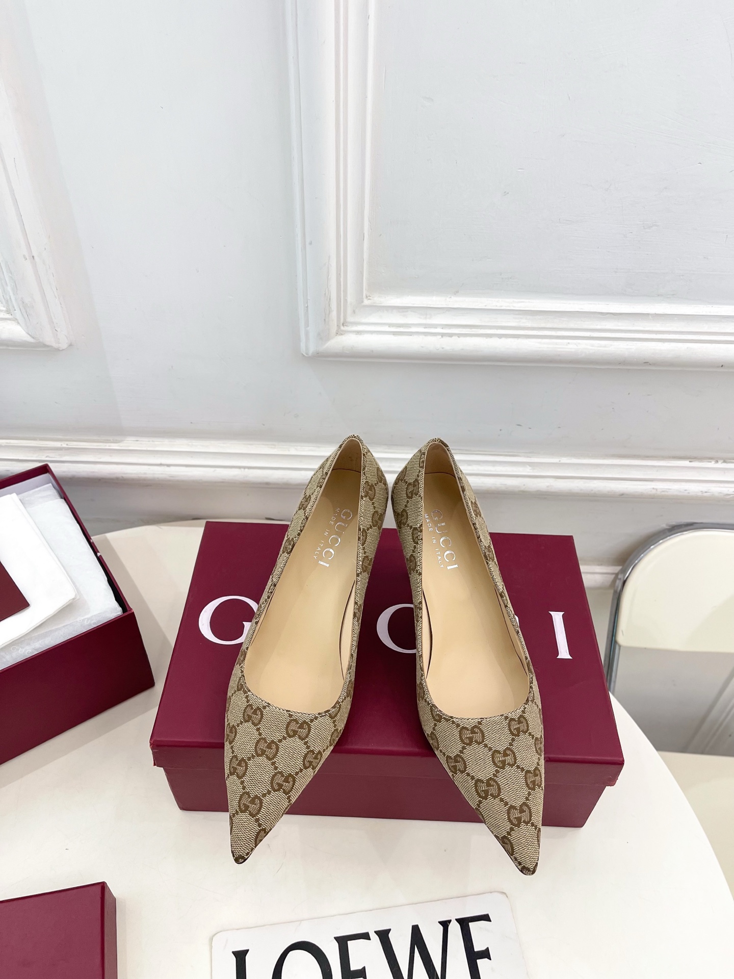 Designer Heeled Shoe