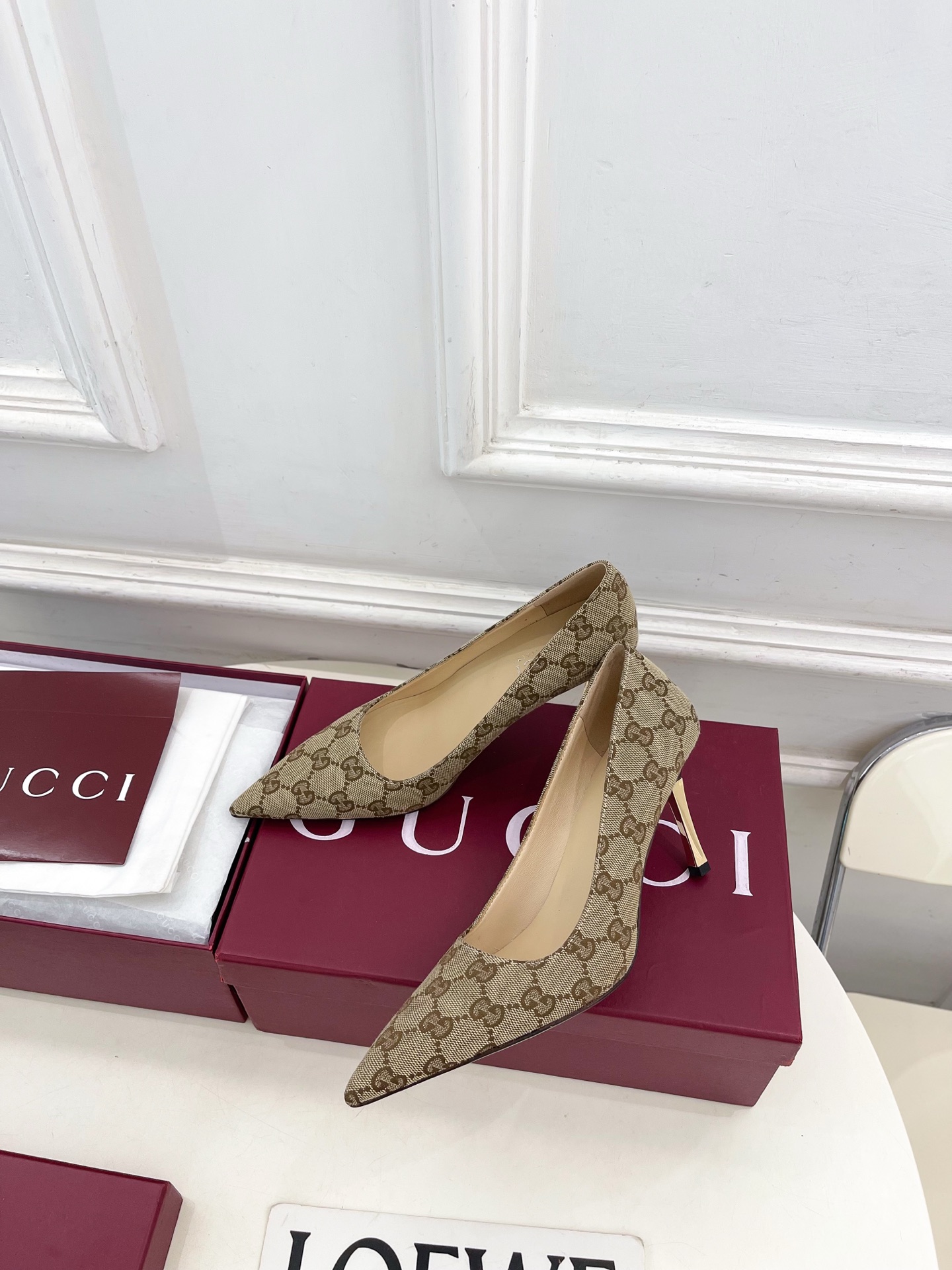 Designer Heeled Shoe