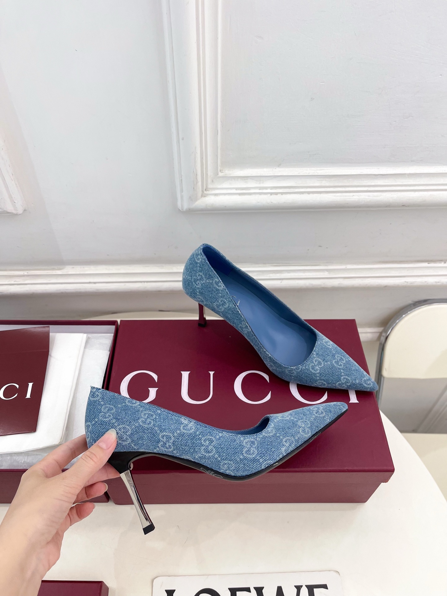 Designer Heeled Shoe