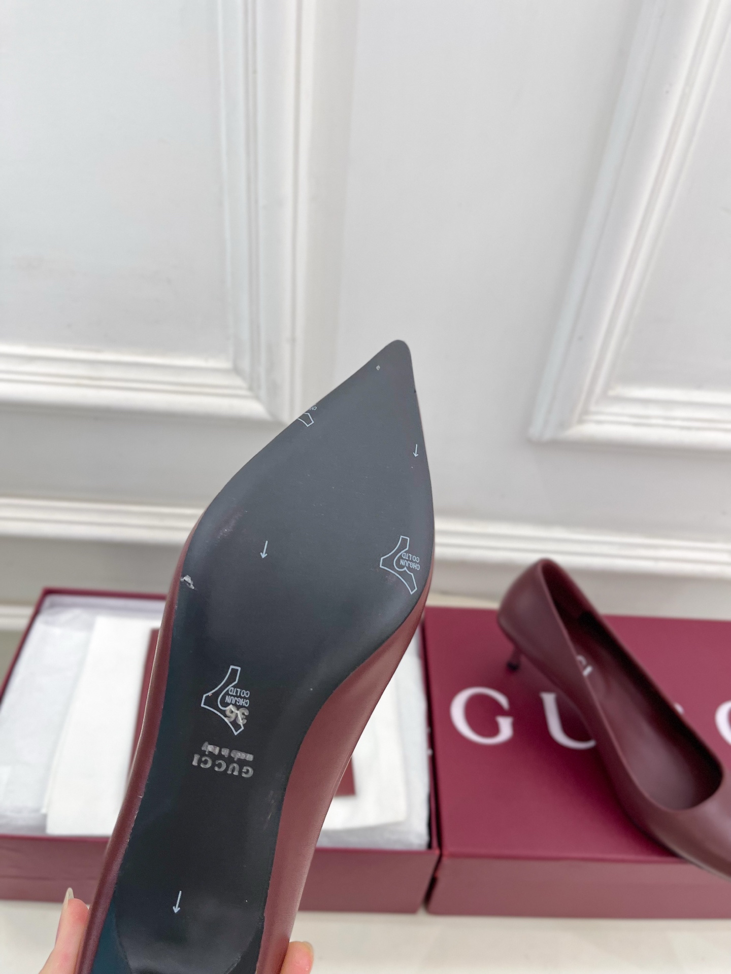 Designer Heeled Shoe