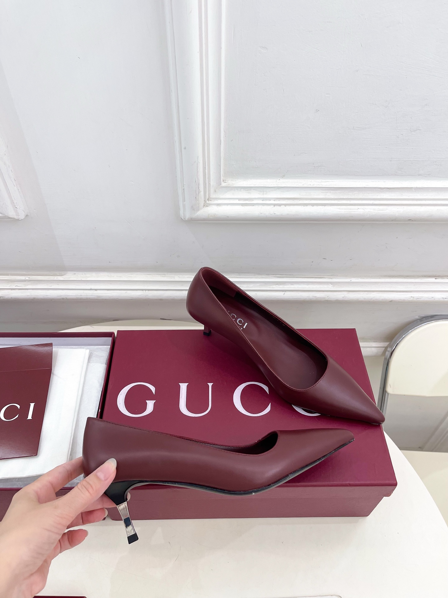 Designer Heeled Shoe