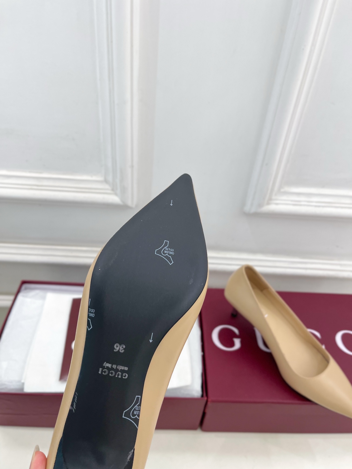 Designer Heeled Shoe