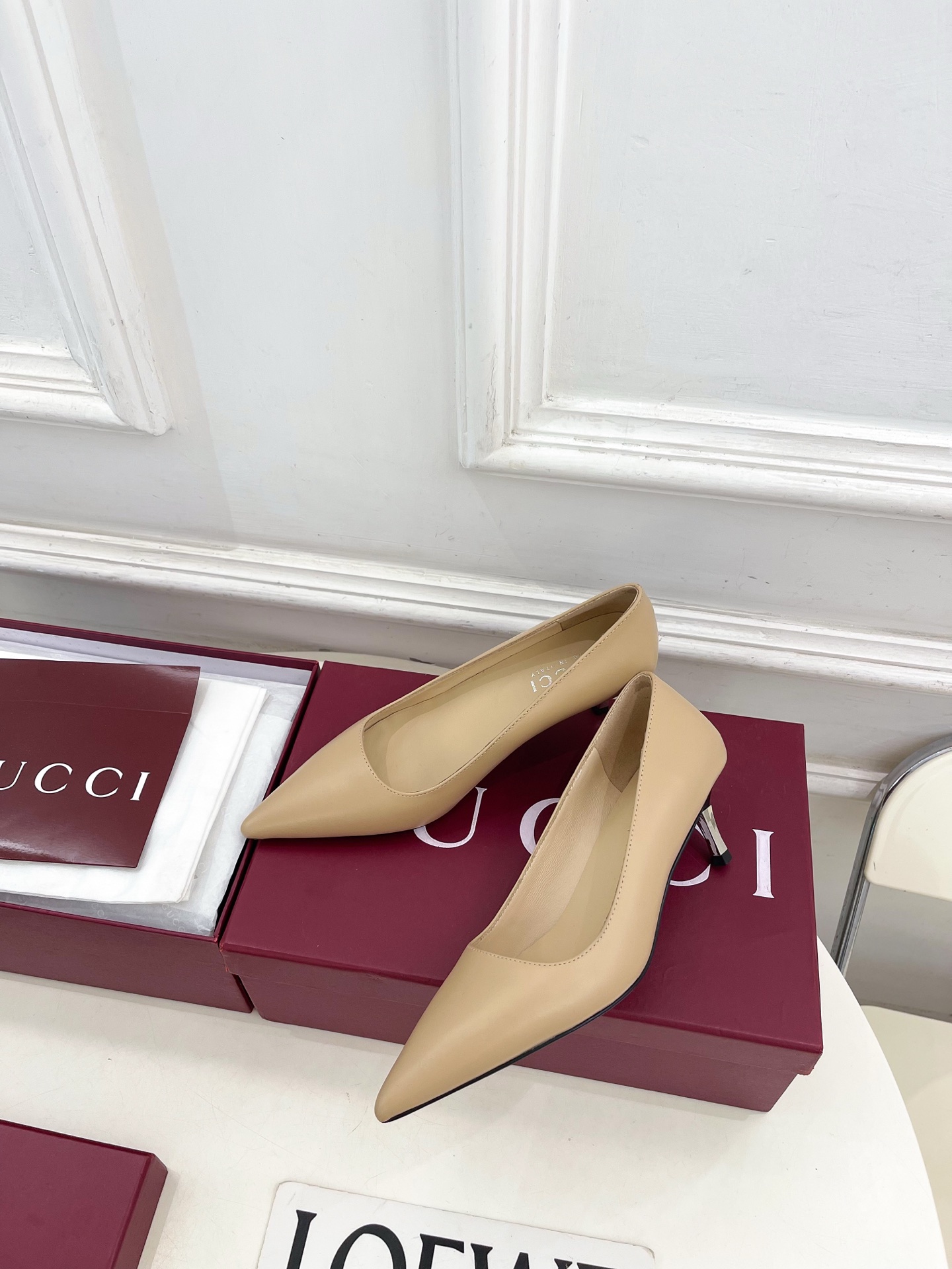 Designer Heeled Shoe